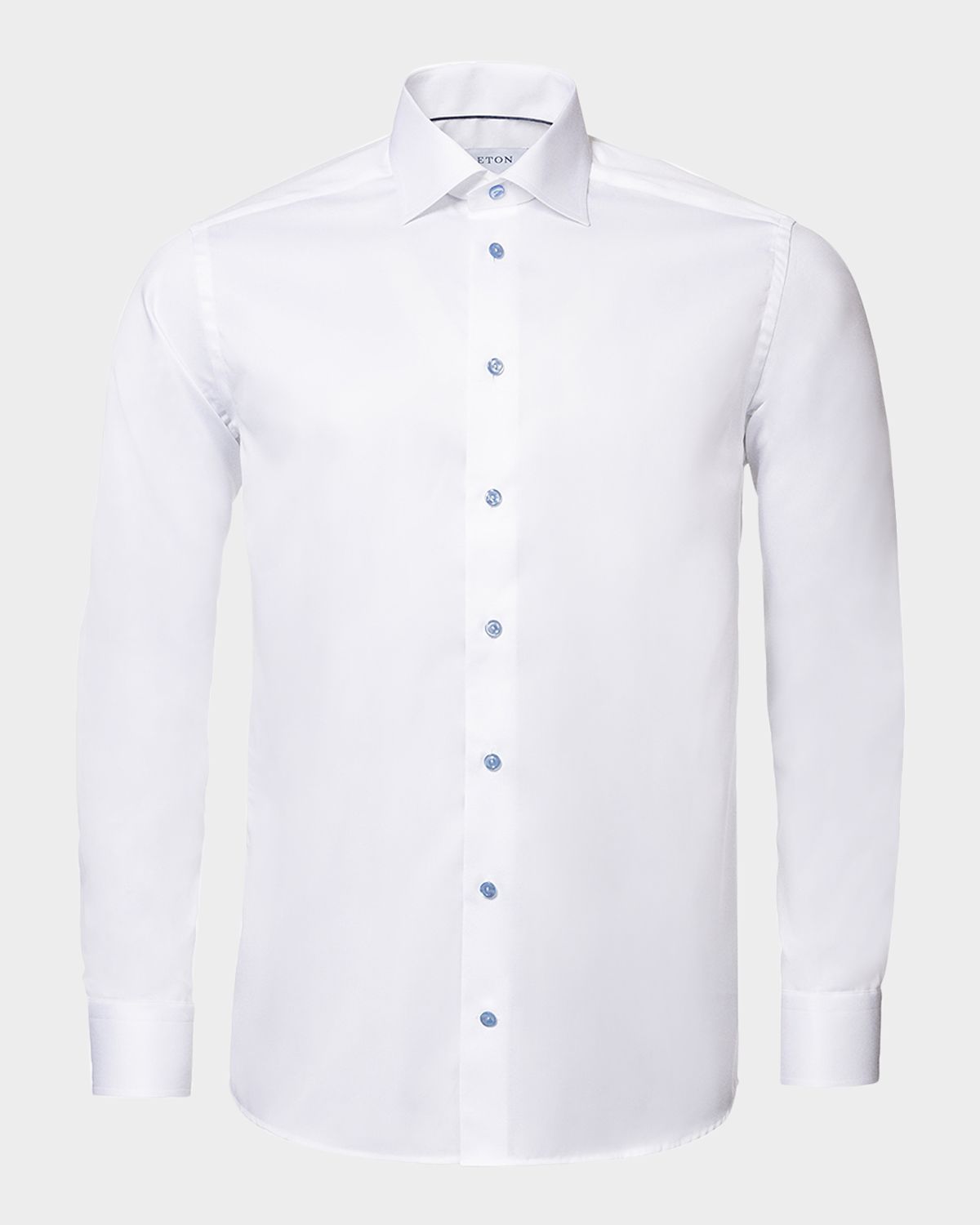 Eton Men 's Slim Fit Twill Dress Shirt