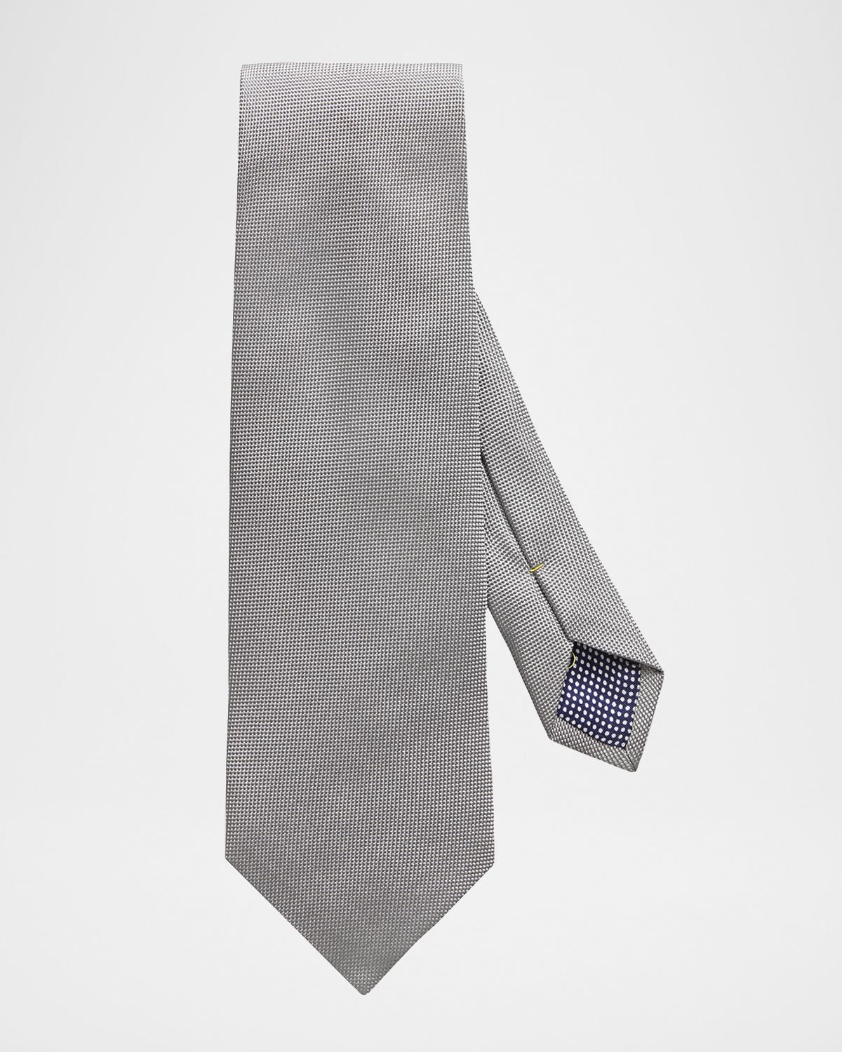 Eton Men 's Textured Solid Silk Tie | Thumbnail 4