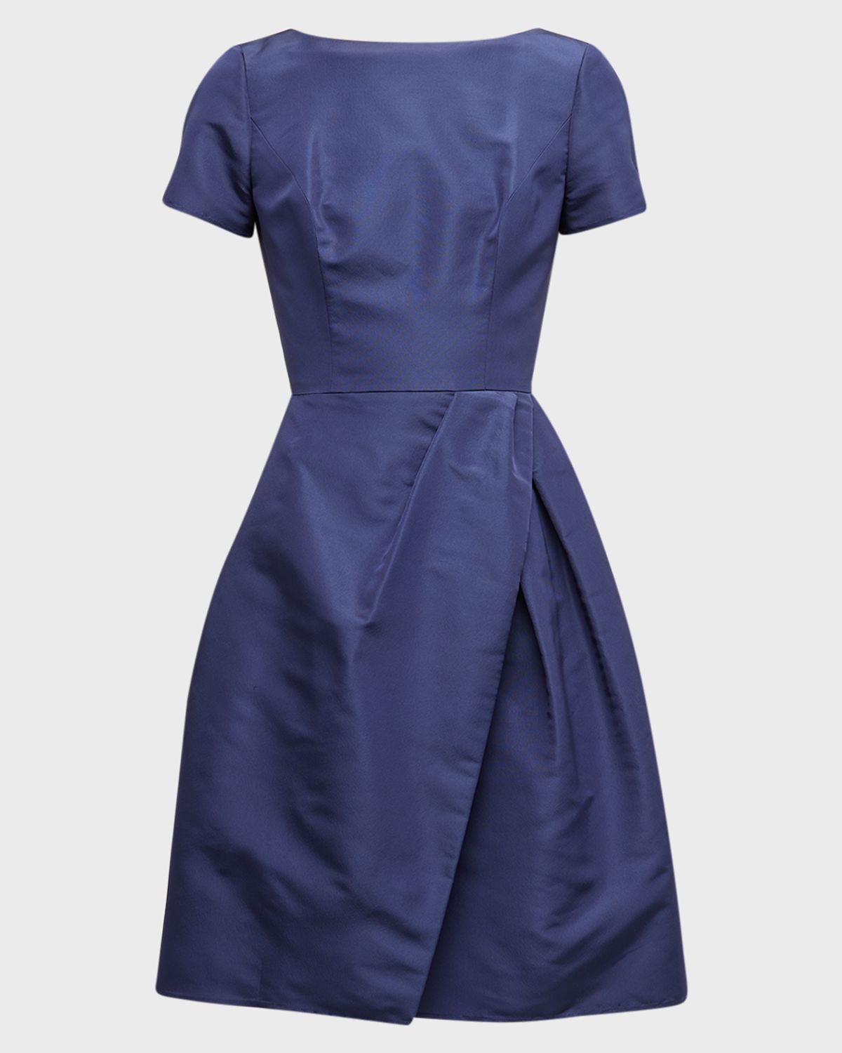 Carolina Herrera Icon Bateau Neck Short-Sleeve Dress