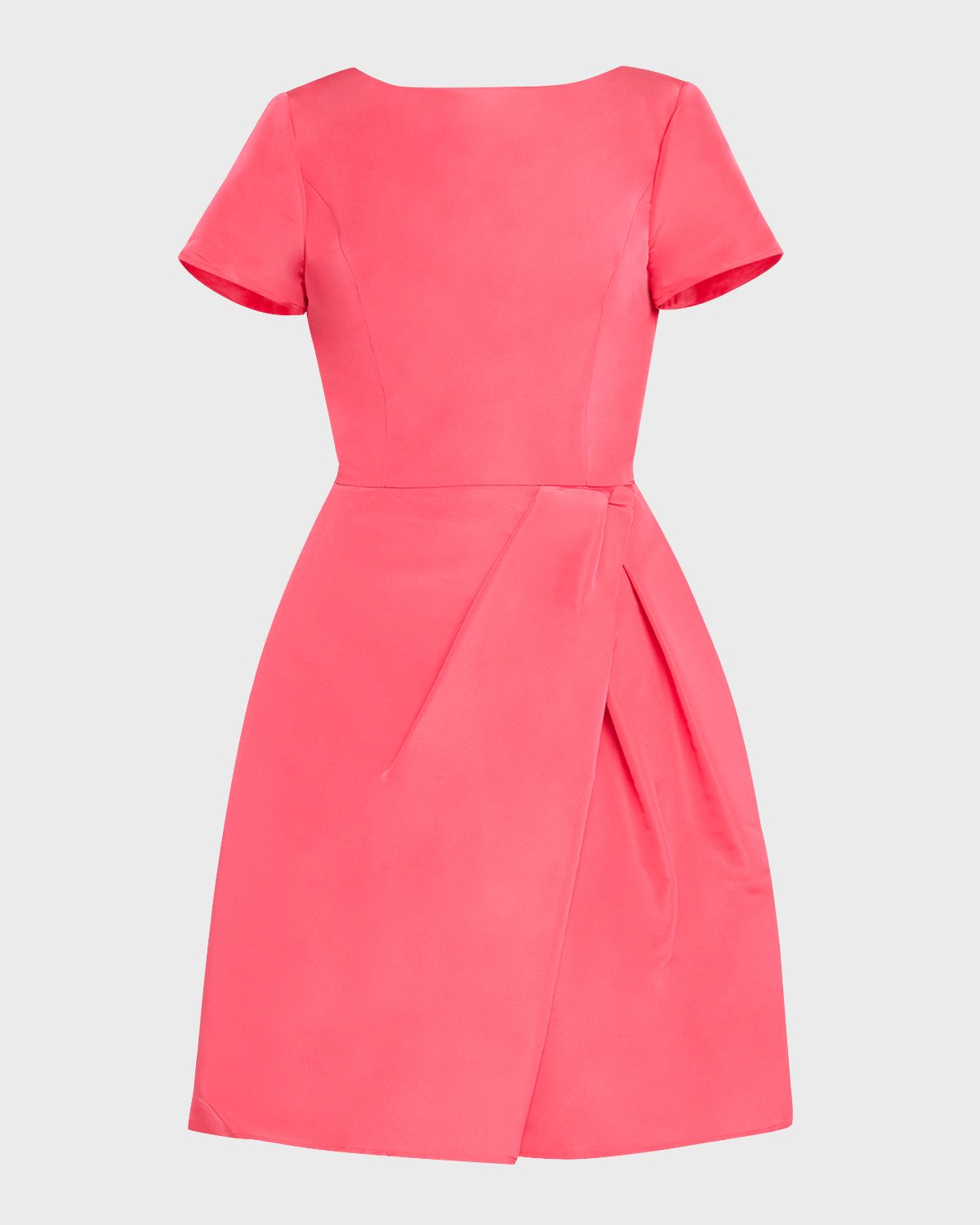 Carolina Herrera Icon Bateau Neck Short-Sleeve Dress | Thumbnail 8