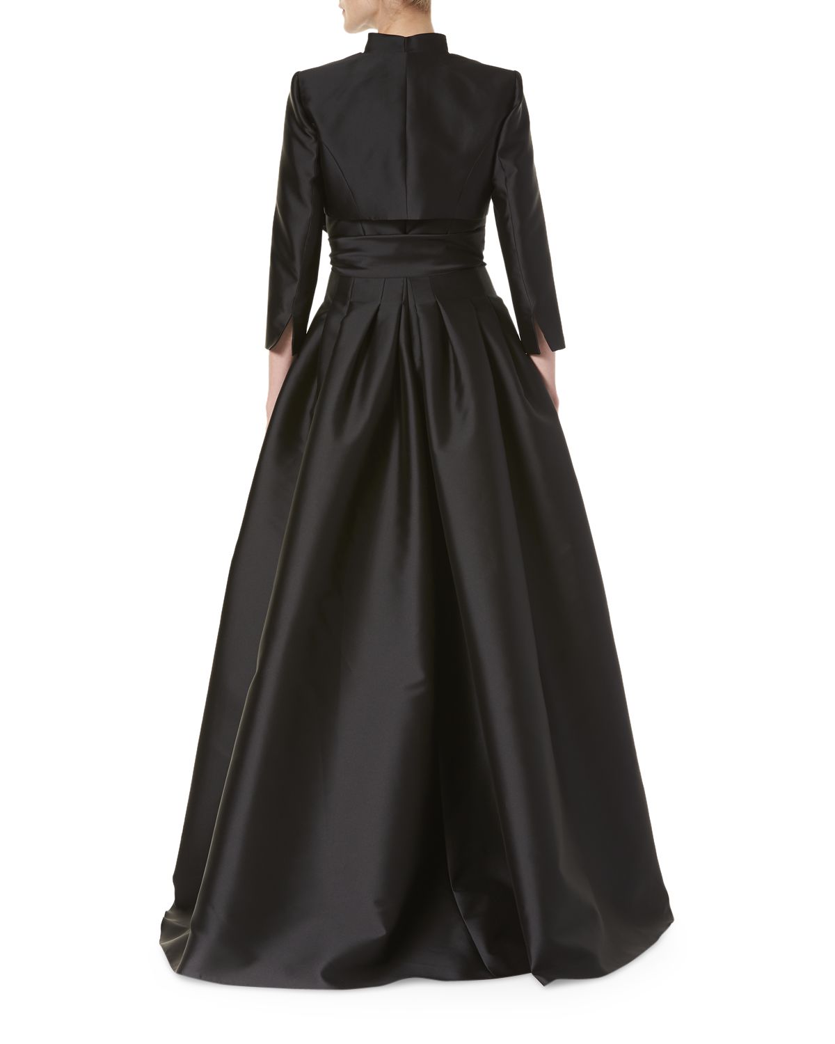 Carolina Herrera Icon Mikado Bolero Jacket