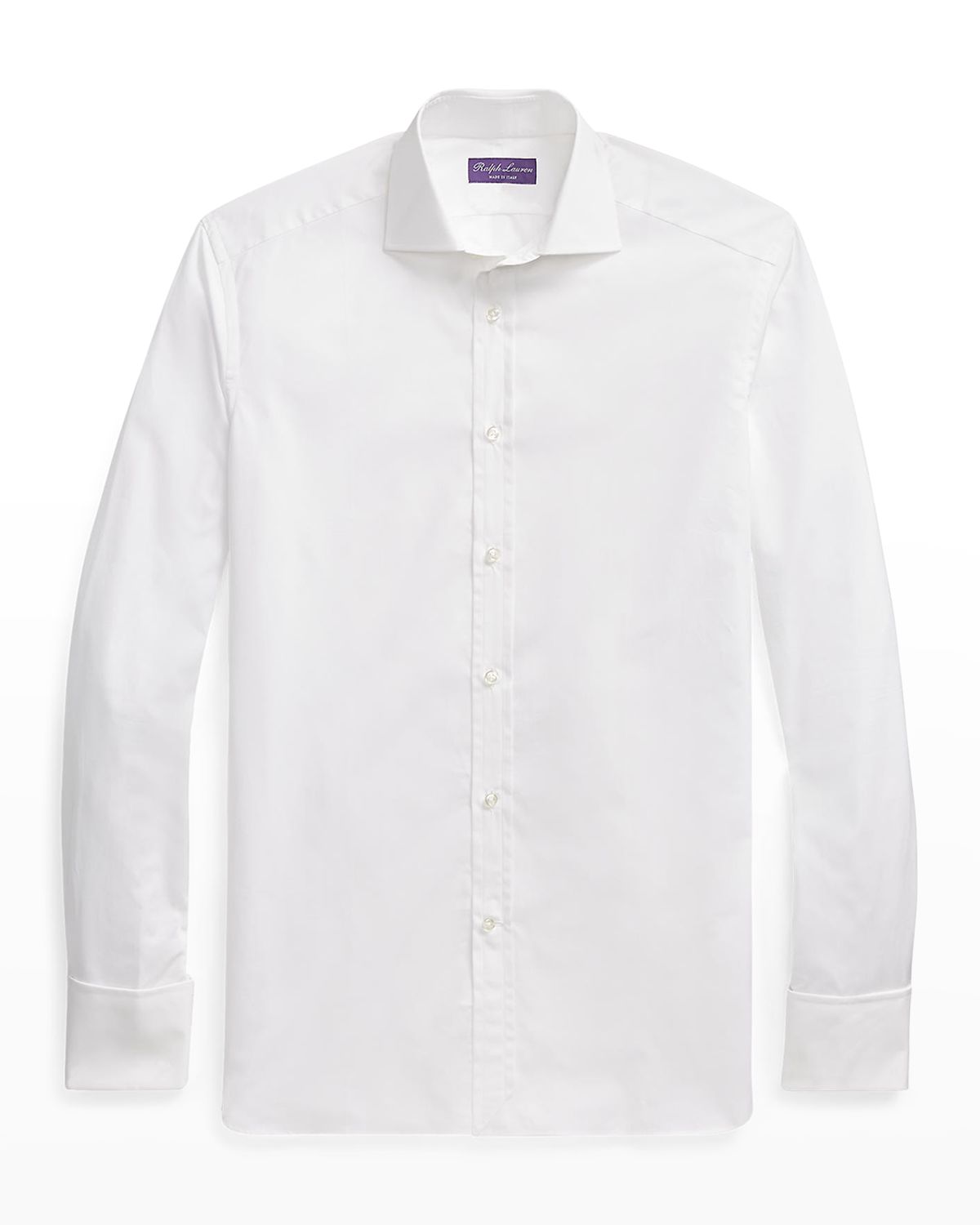Ralph Lauren Purple Label Men 's Custom-Fit Poplin Shirt