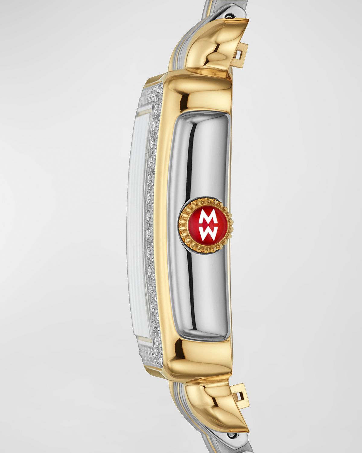 MICHELE Deco Madison Mid Two-Tone Diamond Watch