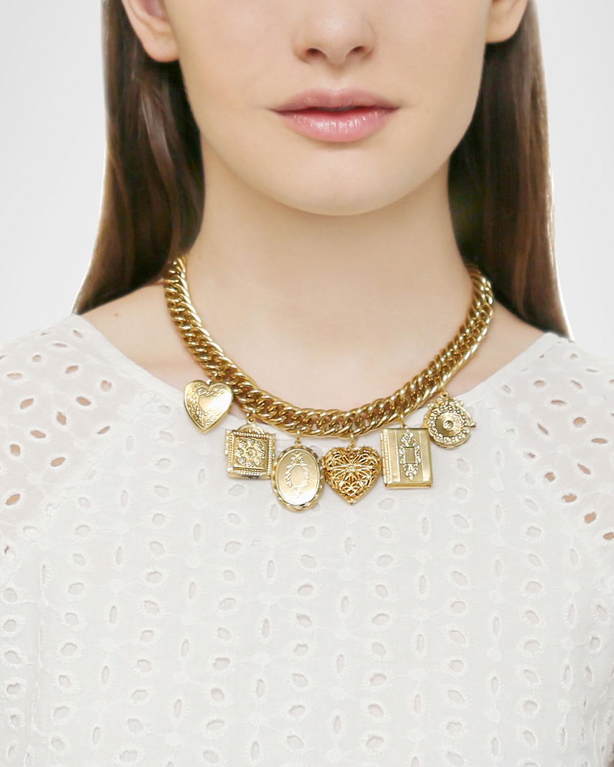 Ben-Amun Multi-Locket Necklace