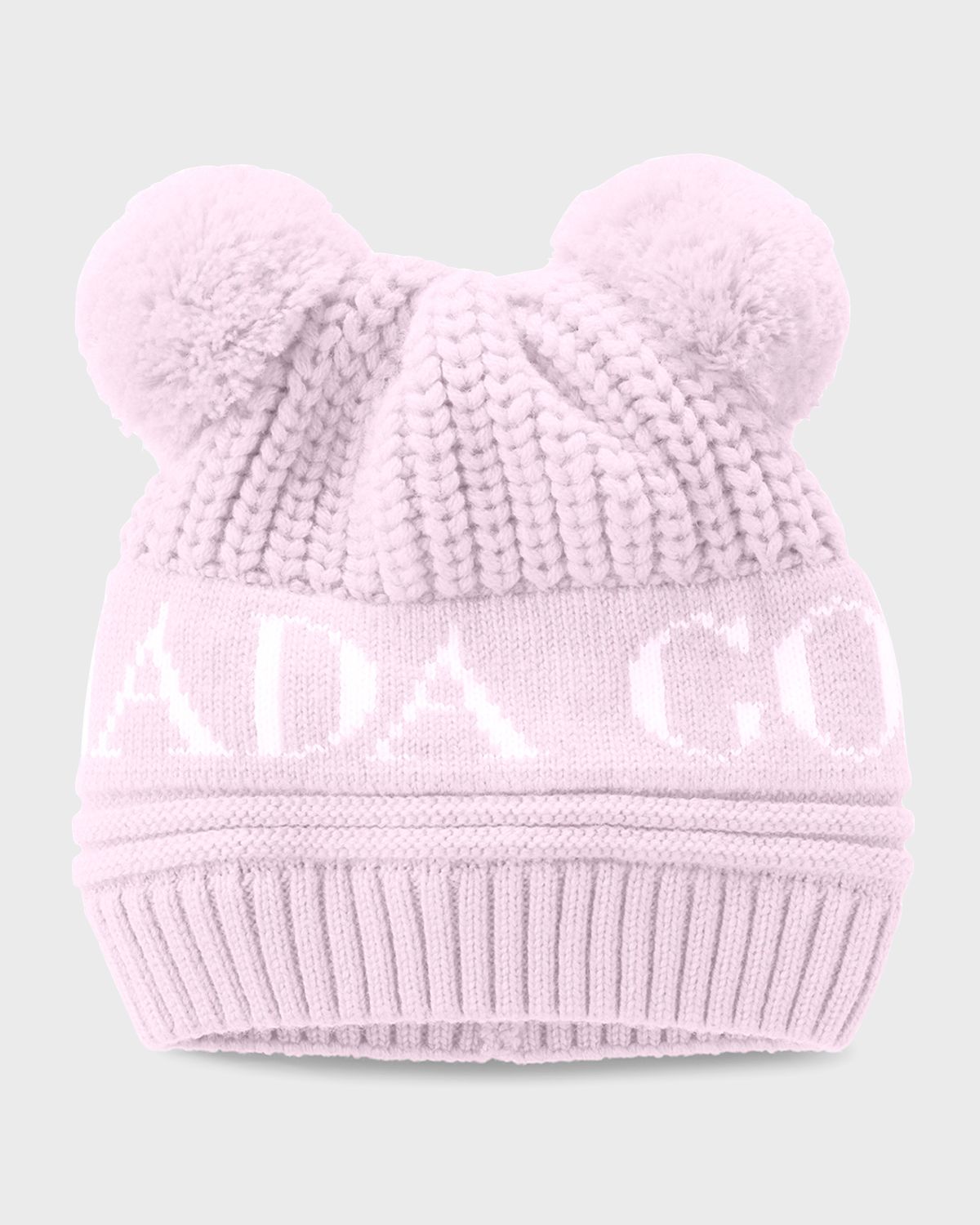 Canada Goose Kid 's Double Pompom Beanie Hat, Baby