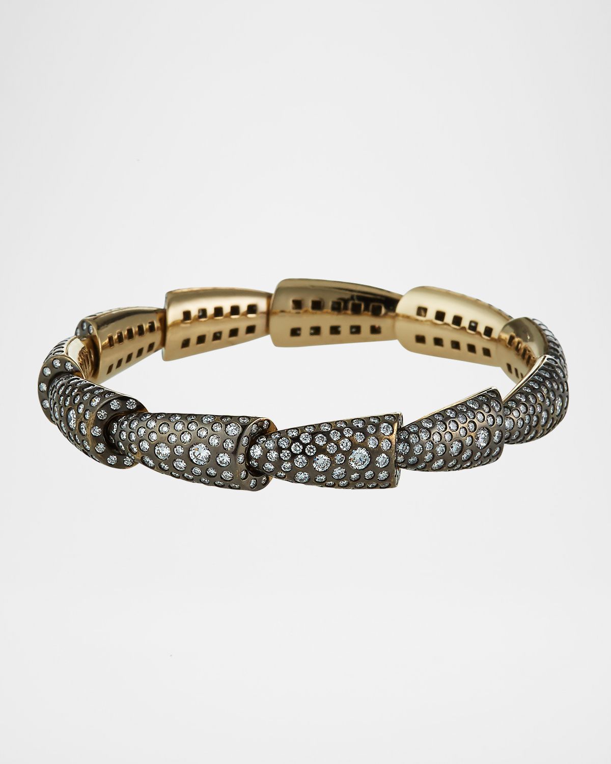 Vhernier Calla 18k Diamond Pave Bracelet