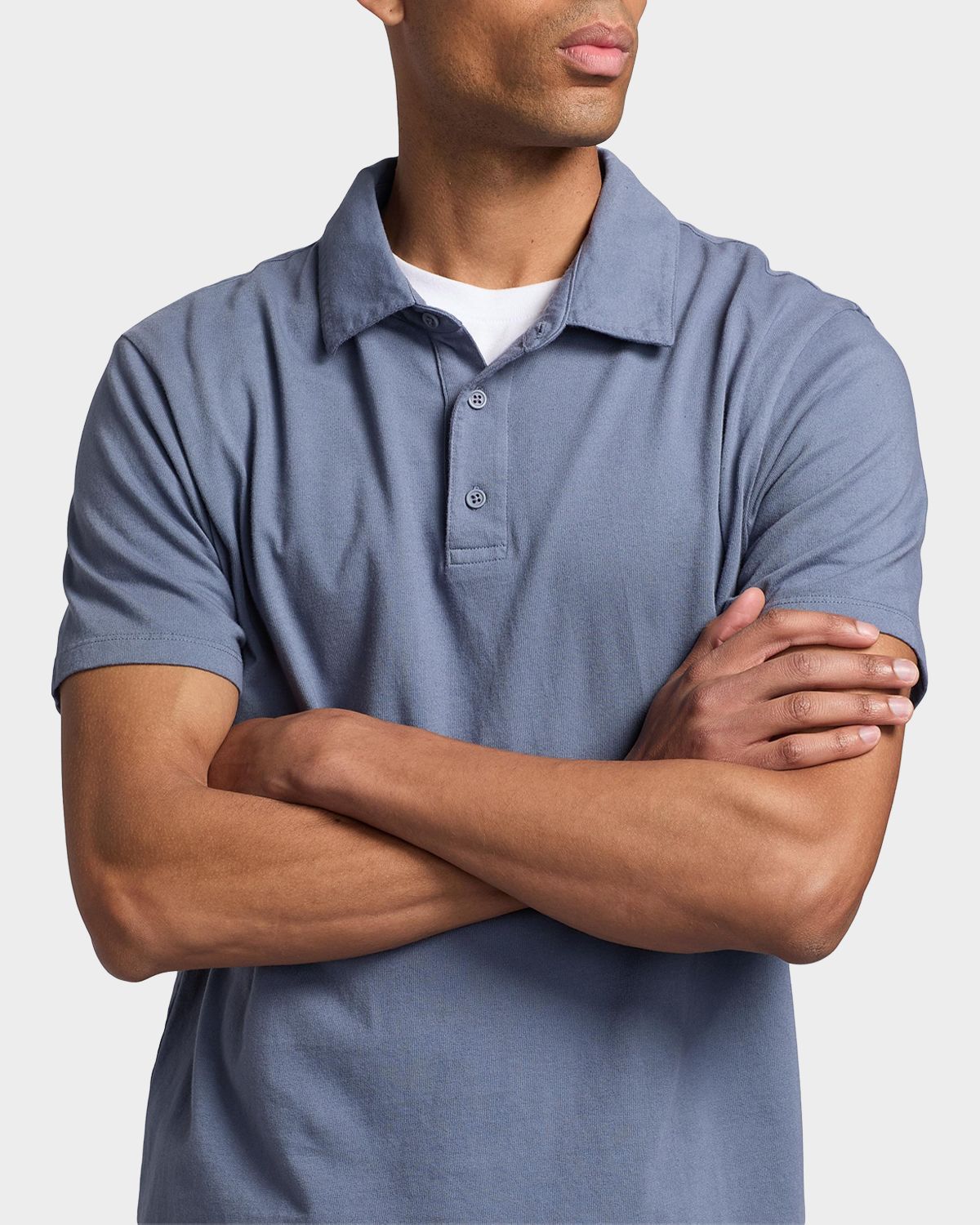 Vince Men 's Garment-Dyed Polo Shirt | Thumbnail 5 Vince Men 's Garment-Dyed Polo Shirt | Thumbnail 5