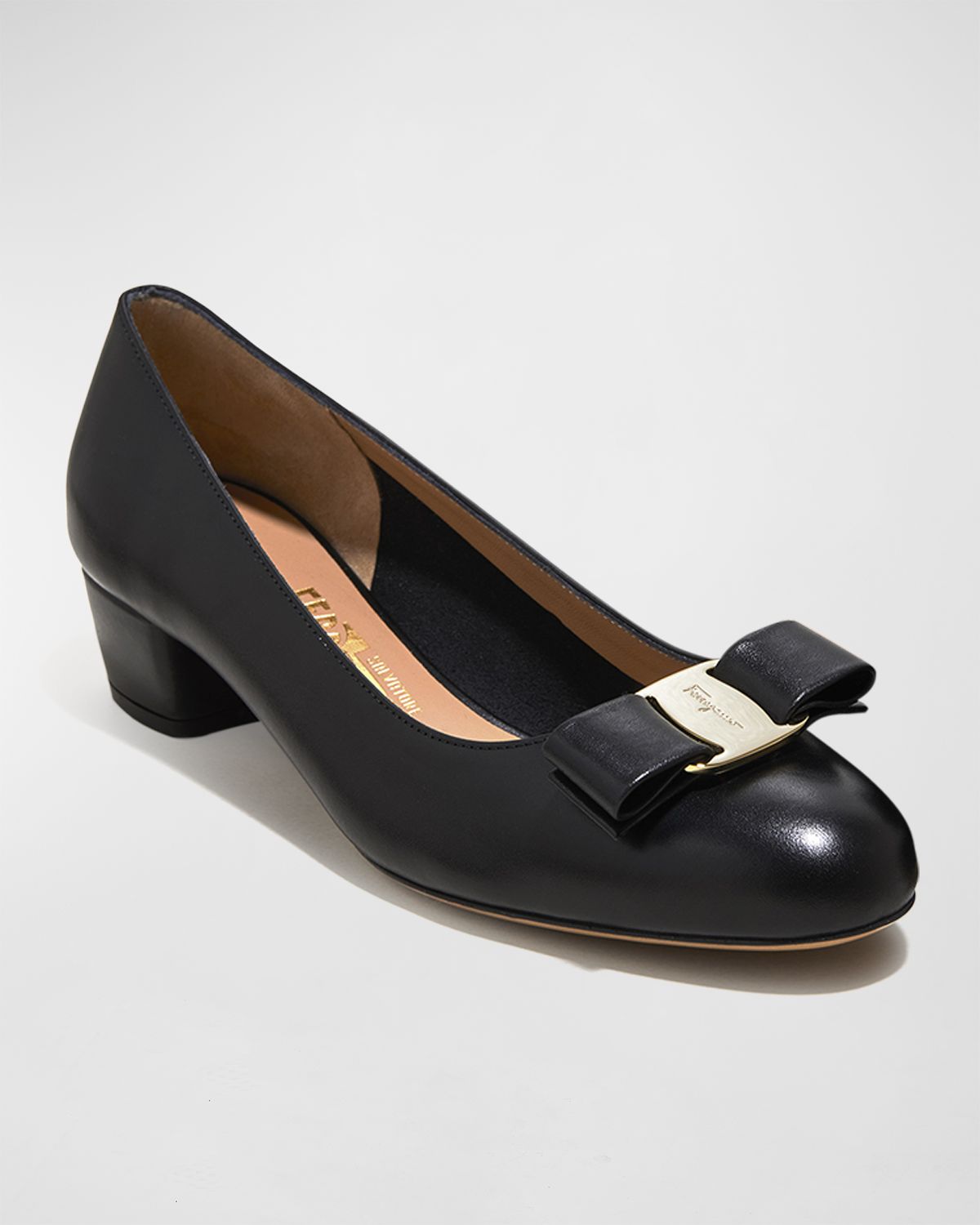 Ferragamo Vara Icon Leather Bow Pumps | Thumbnail 5 Ferragamo Vara Icon Leather Bow Pumps | Thumbnail 5