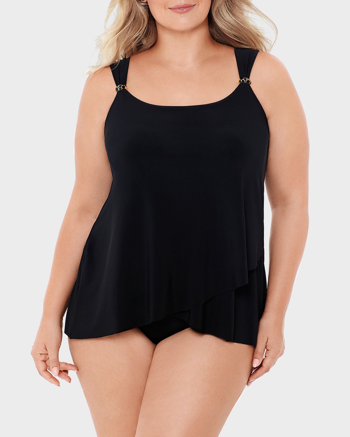Miraclesuit Plus Size Dazzle Underwire Tankini Top | Thumbnail 3 Miraclesuit Plus Size Dazzle Underwire Tankini Top | Thumbnail 3