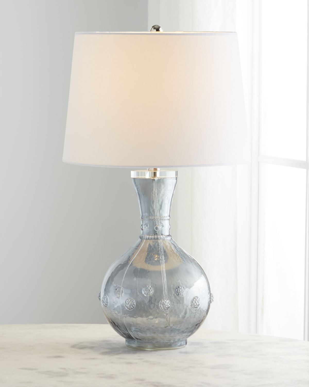 Neiman Marcus Augustine Glass Table Lamp | Thumbnail 3 Neiman Marcus Augustine Glass Table Lamp | Thumbnail 3