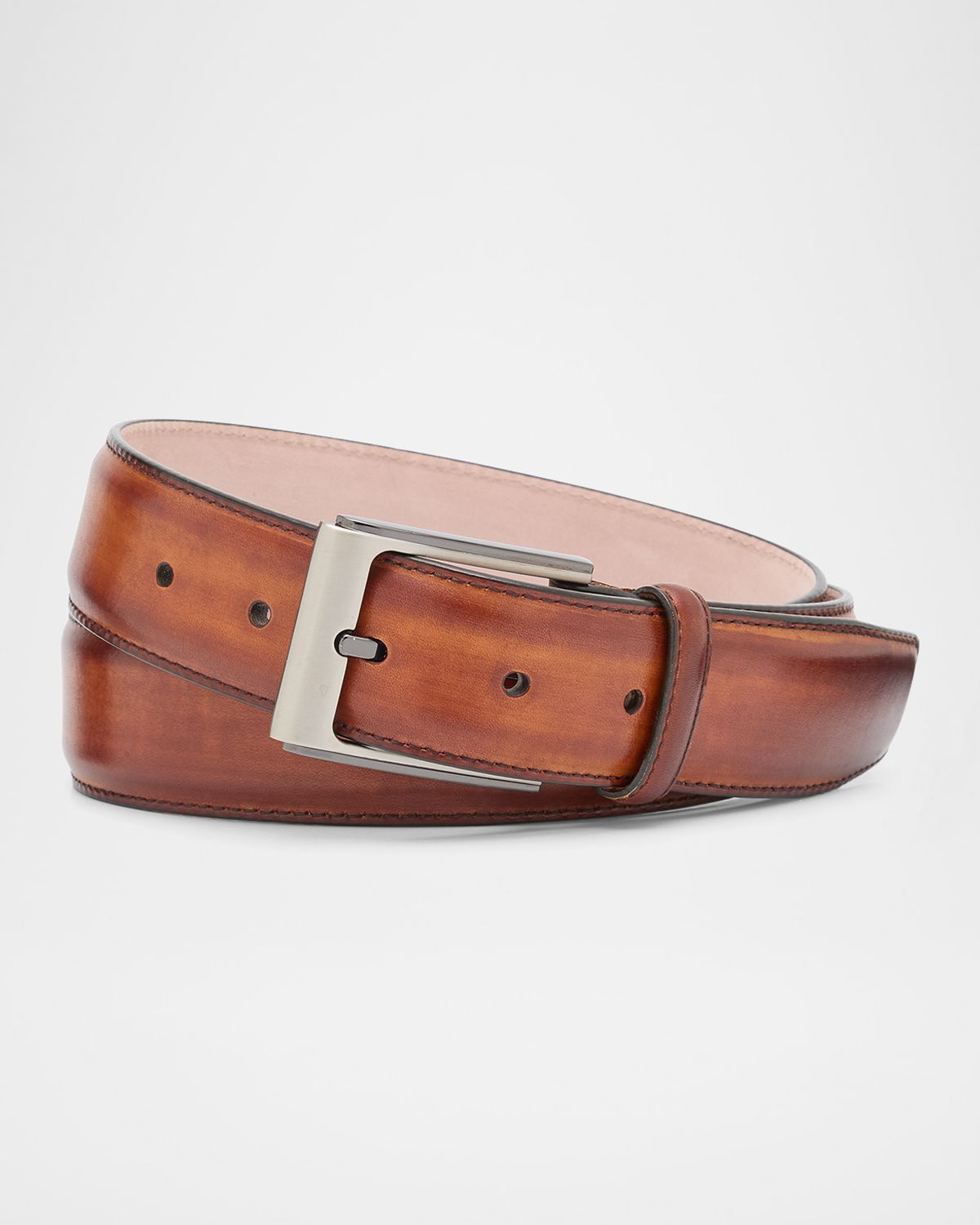Magnanni Men 's Vega Leather Belt