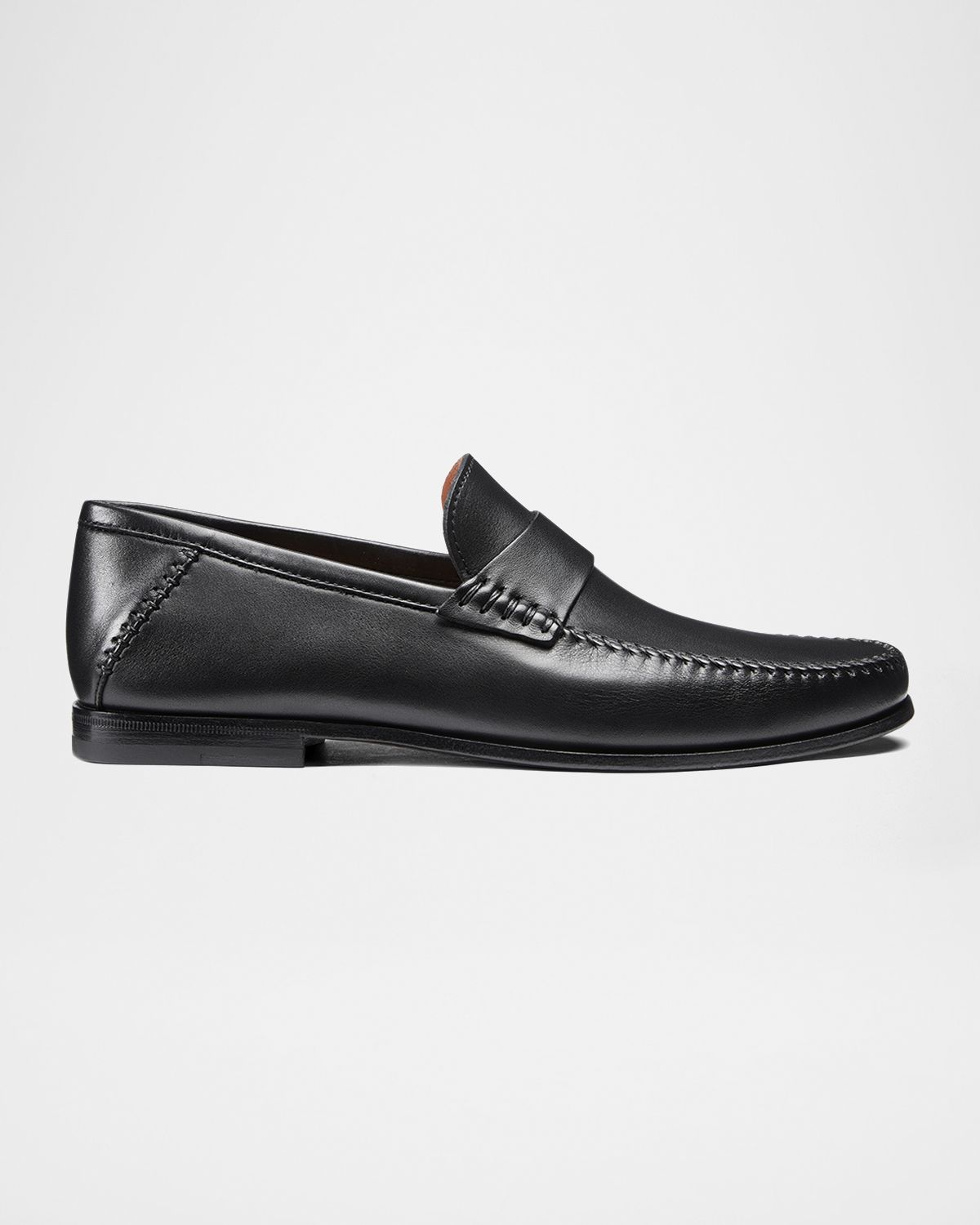 Santoni Men 's Paine Whipstitched Leather Loafers