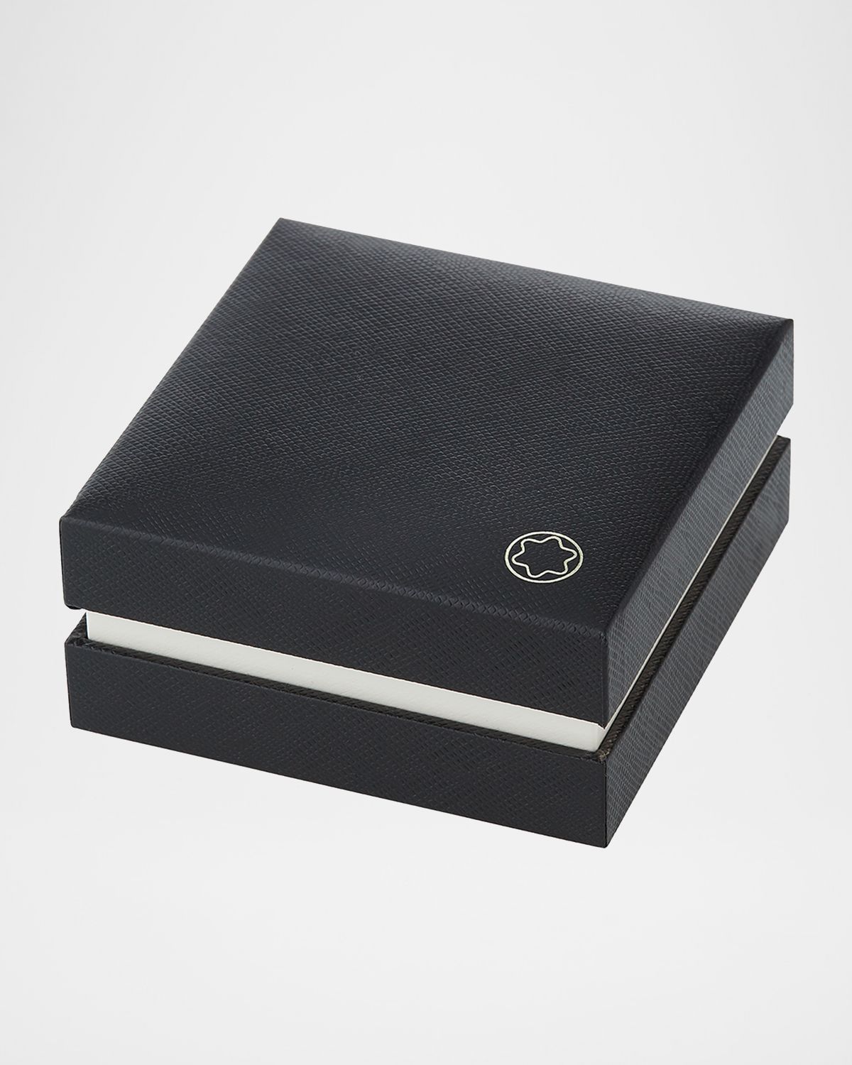 Montblanc Men's Round Carbon Fiber Cufflinks