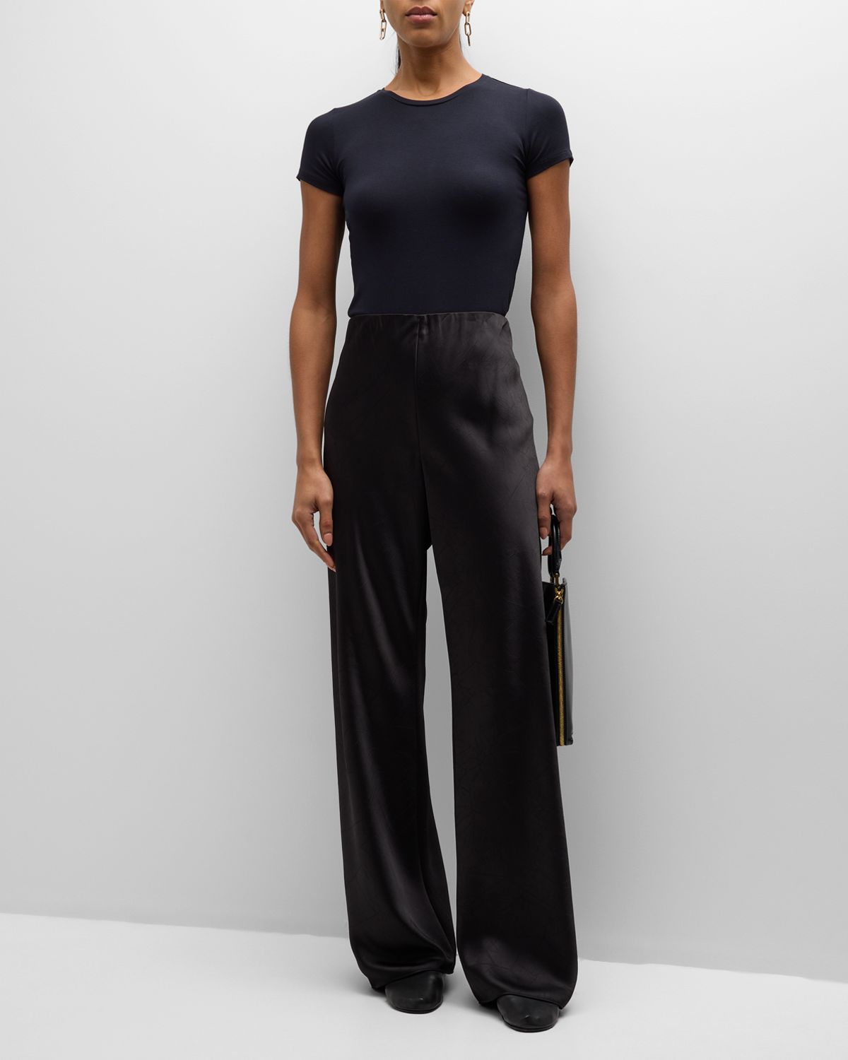 Majestic Filatures Soft Touch Short-Sleeve Crewneck Tee