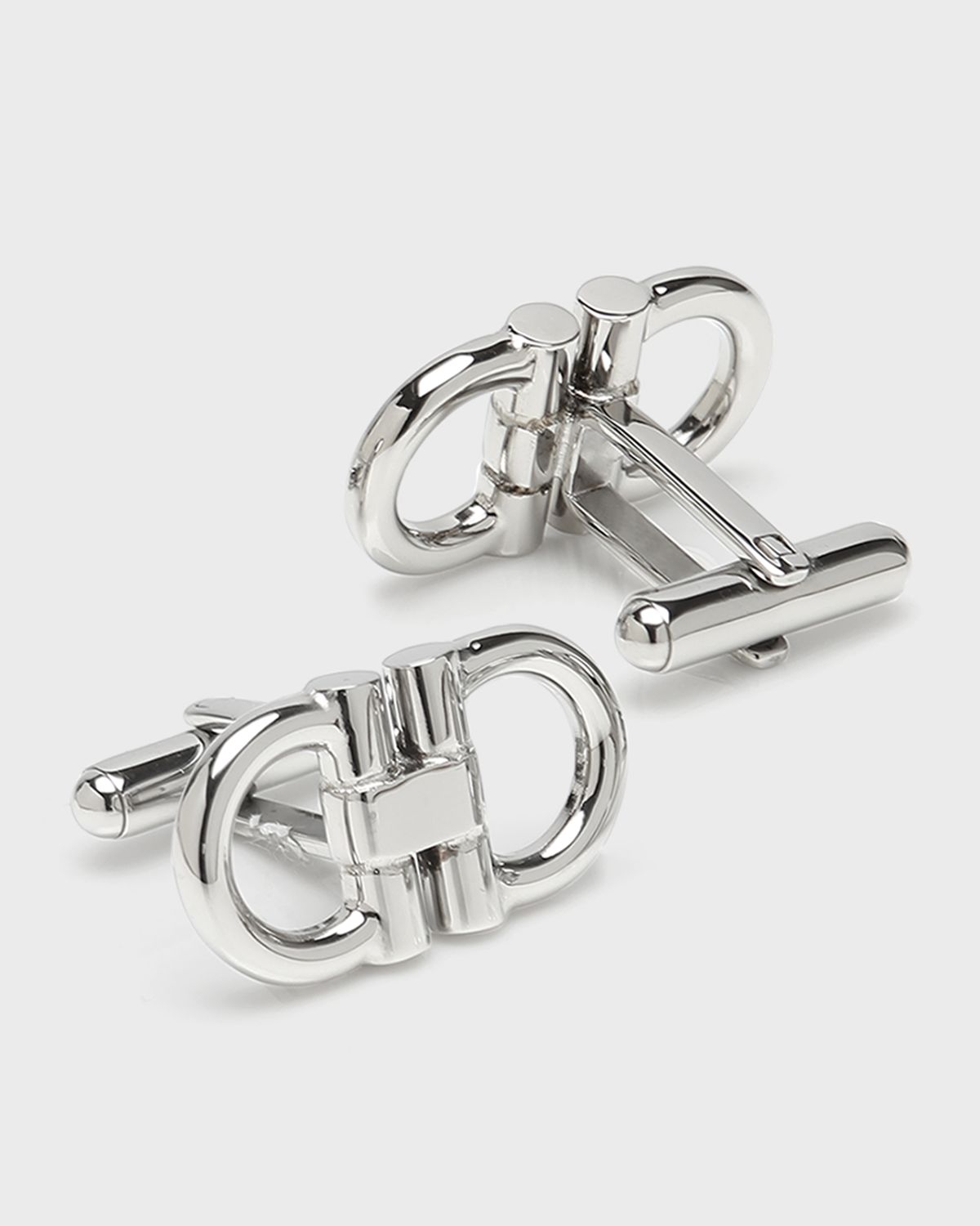 Cufflinks Inc. Men 's Stainless Steel Horsebit Cufflinks