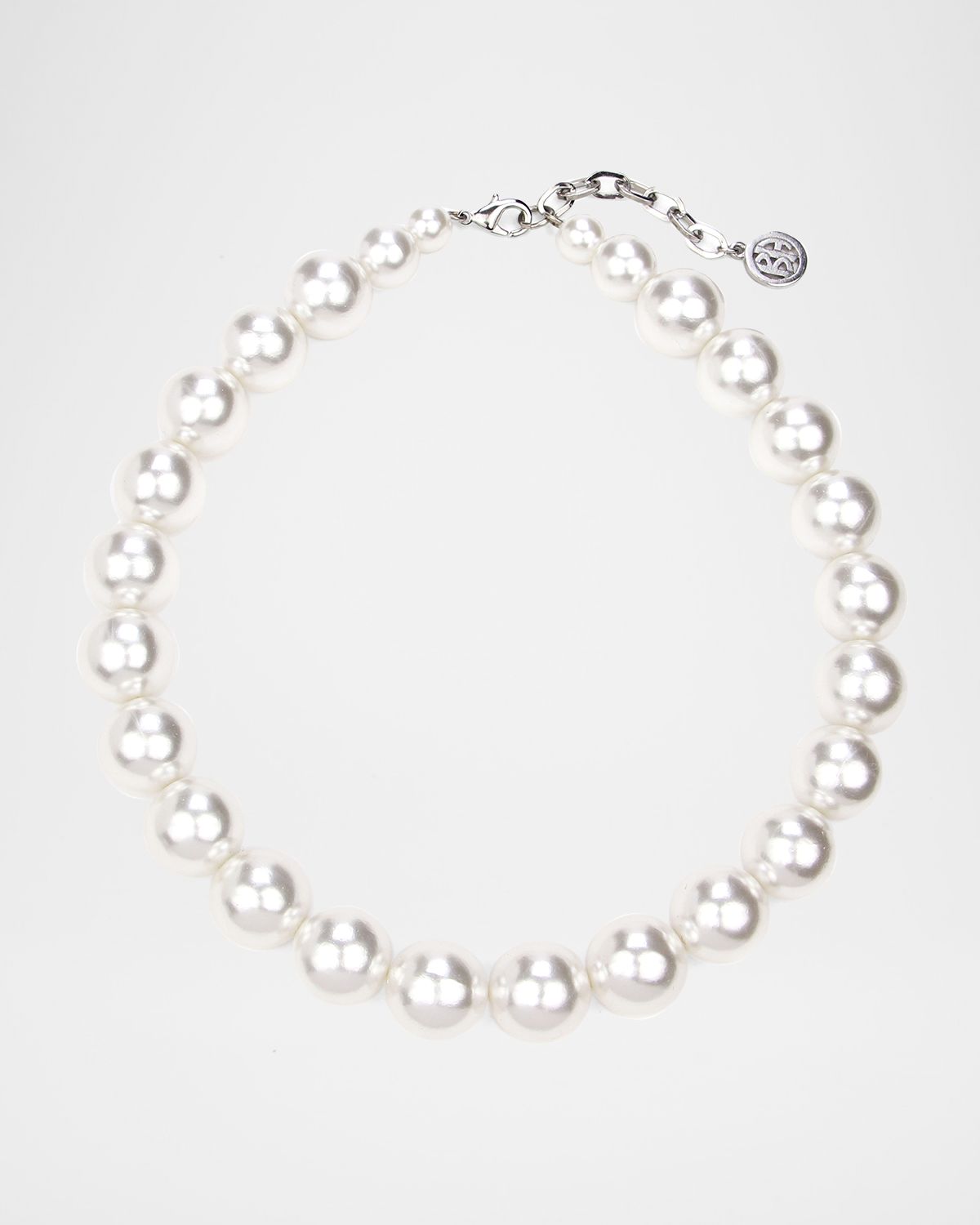 Ben-Amun Large Pearl Strand Necklace