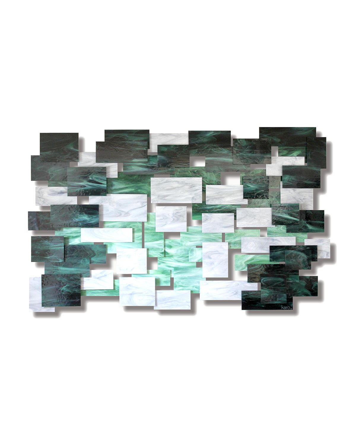 Karo Studios Malachite Wall Sculpture | Thumbnail 5