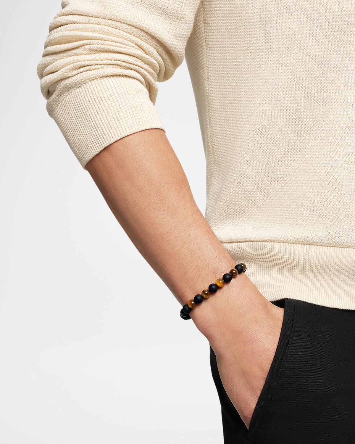 David Yurman Men 's Spiritual Bead Bracelet