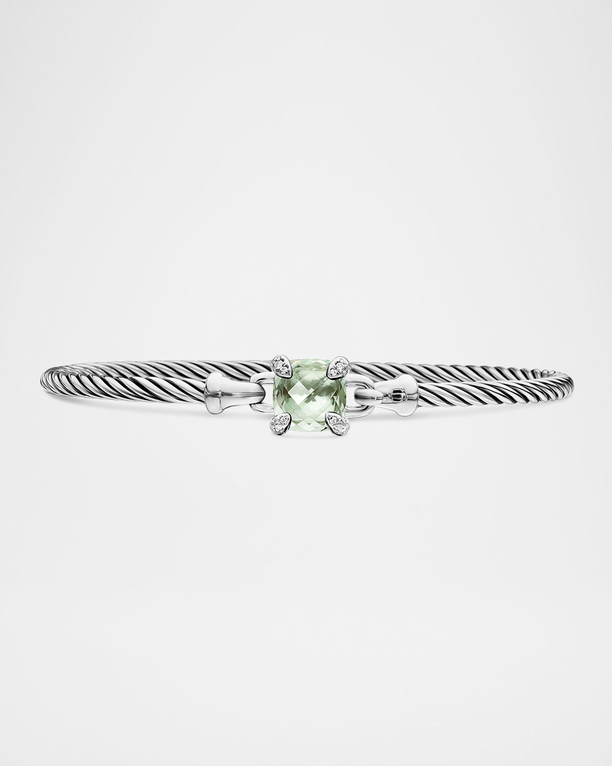 David Yurman Chatelaine Pave Prong Bracelet with Stone