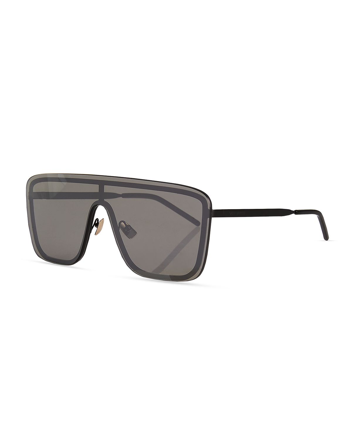 Saint Laurent Mask Shield Mirrored Sunglasses | Thumbnail 3 Saint Laurent Mask Shield Mirrored Sunglasses | Thumbnail 3