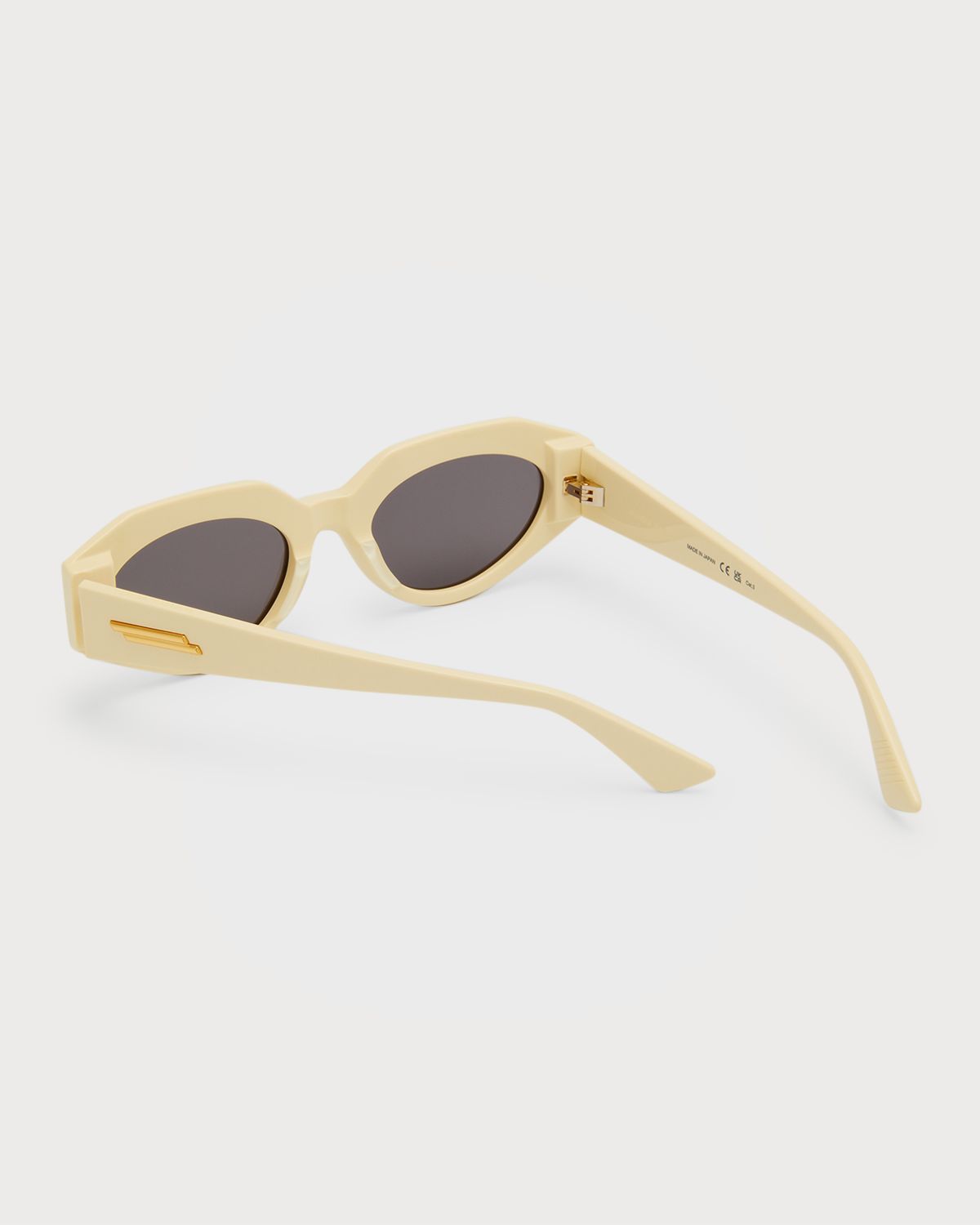 Bottega Veneta Round Acetate Sunglasses