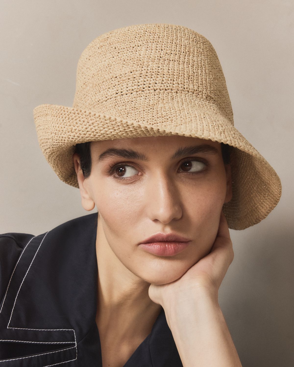 Janessa Leone Felix Large Brim Straw Hat - Women's Accessories