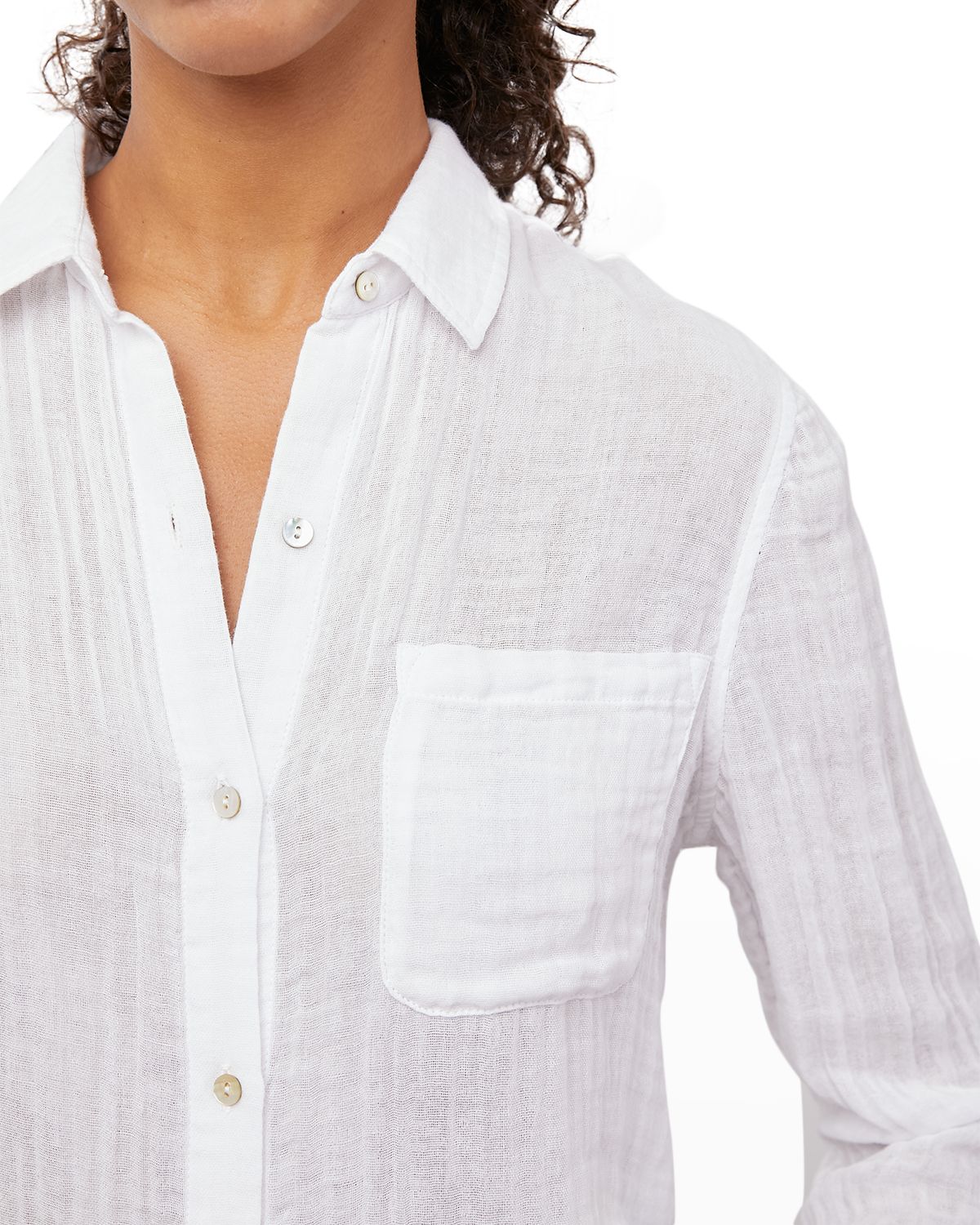Rails Ellis Button-Down Long-Sleeve Solid Shirt | Thumbnail 5 Rails Ellis Button-Down Long-Sleeve Solid Shirt | Thumbnail 5