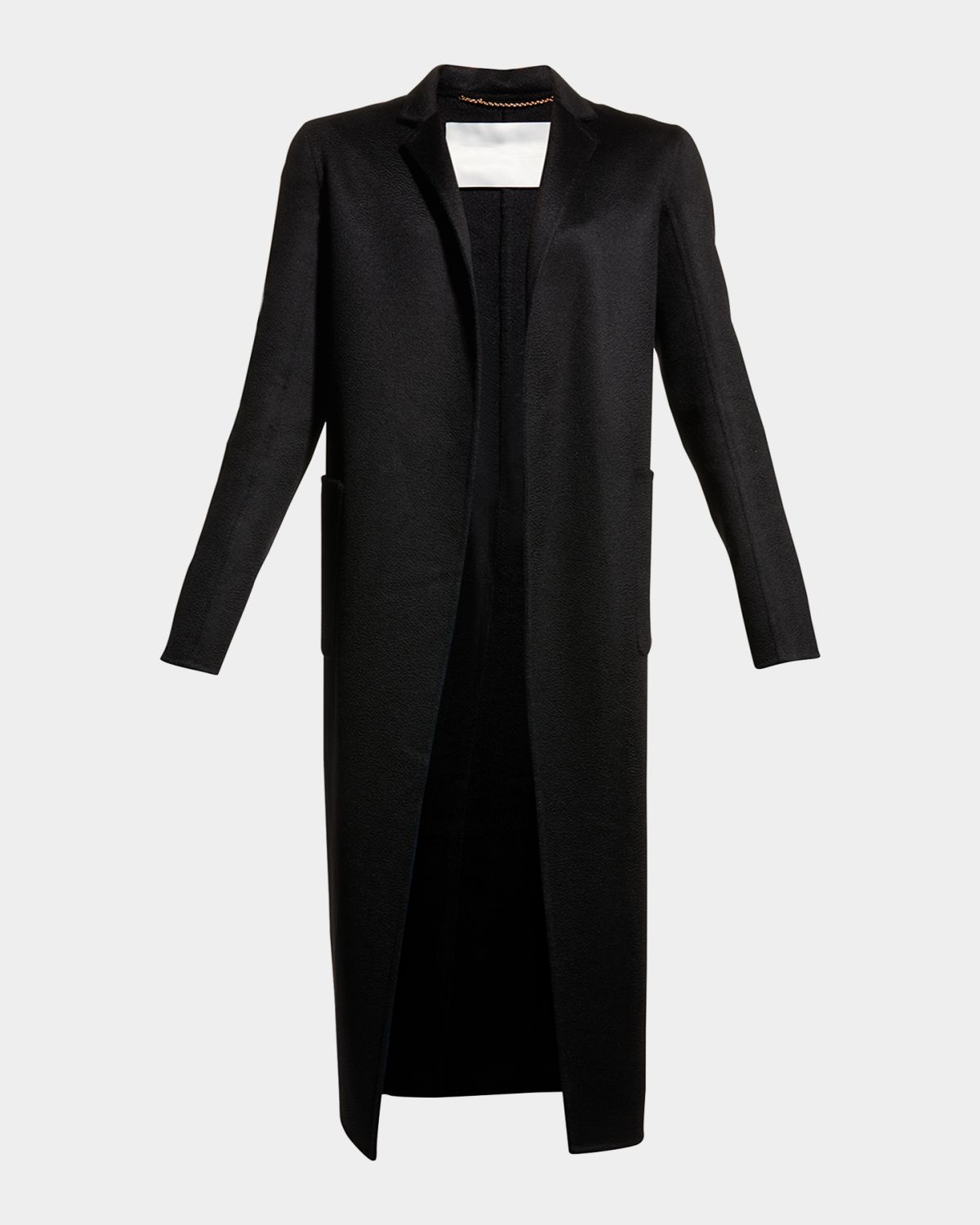 Adam Lippes Zibelline Open-Front Cashmere Midi Coat