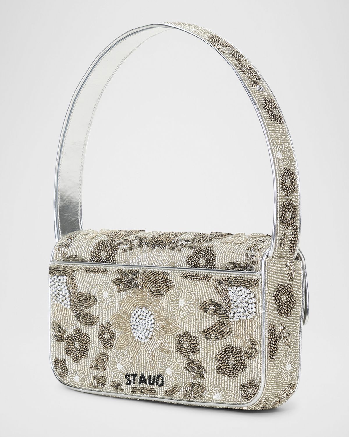 STAUD Tommy Floral Shoulder Bag