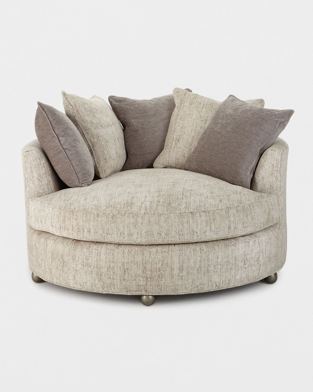 Old Hickory Tannery Bethany Round Chaise | Thumbnail 4 Old Hickory Tannery Bethany Round Chaise | Thumbnail 4