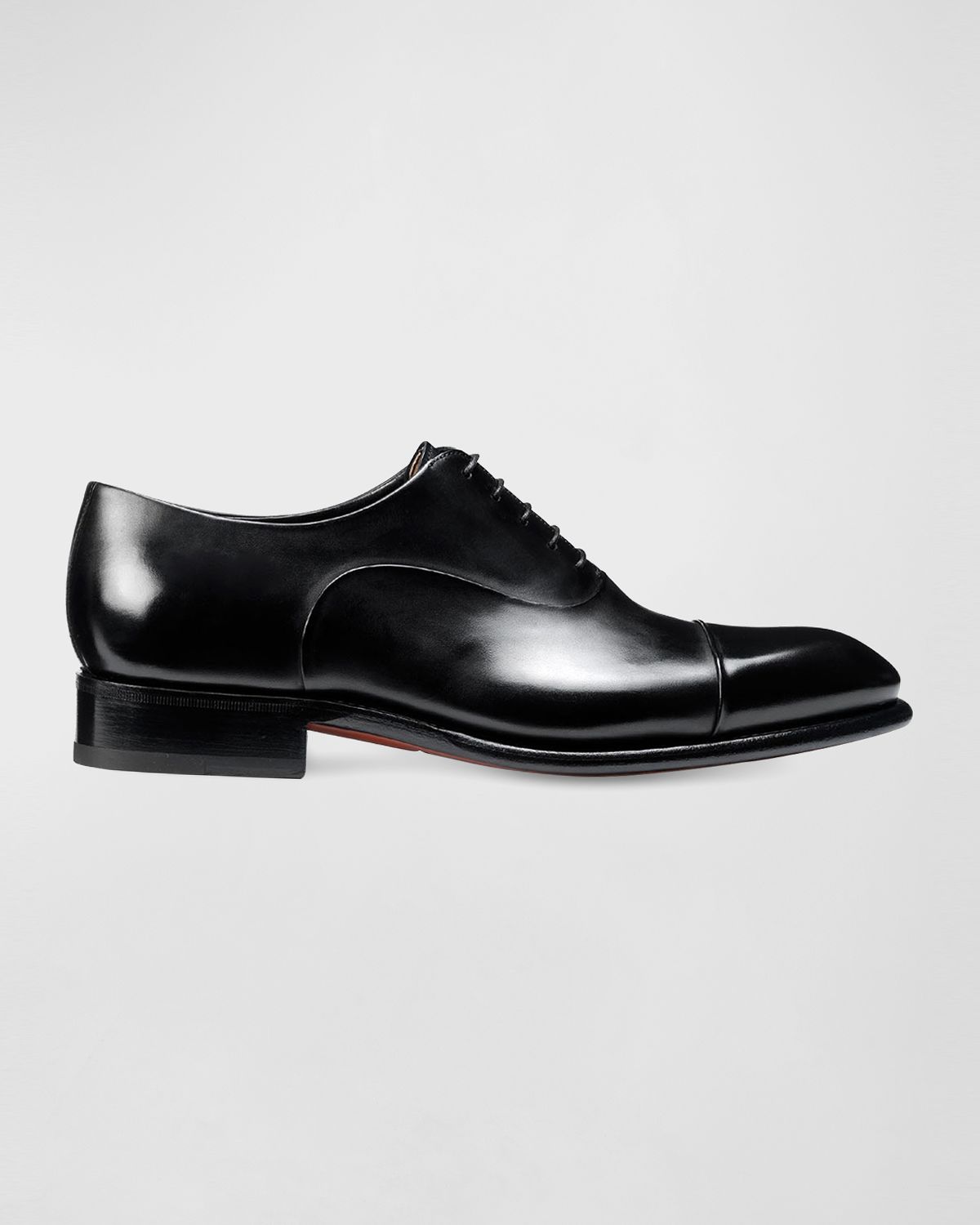 Santoni Men 's Isaac Cap-Toe Leather Oxford Shoes