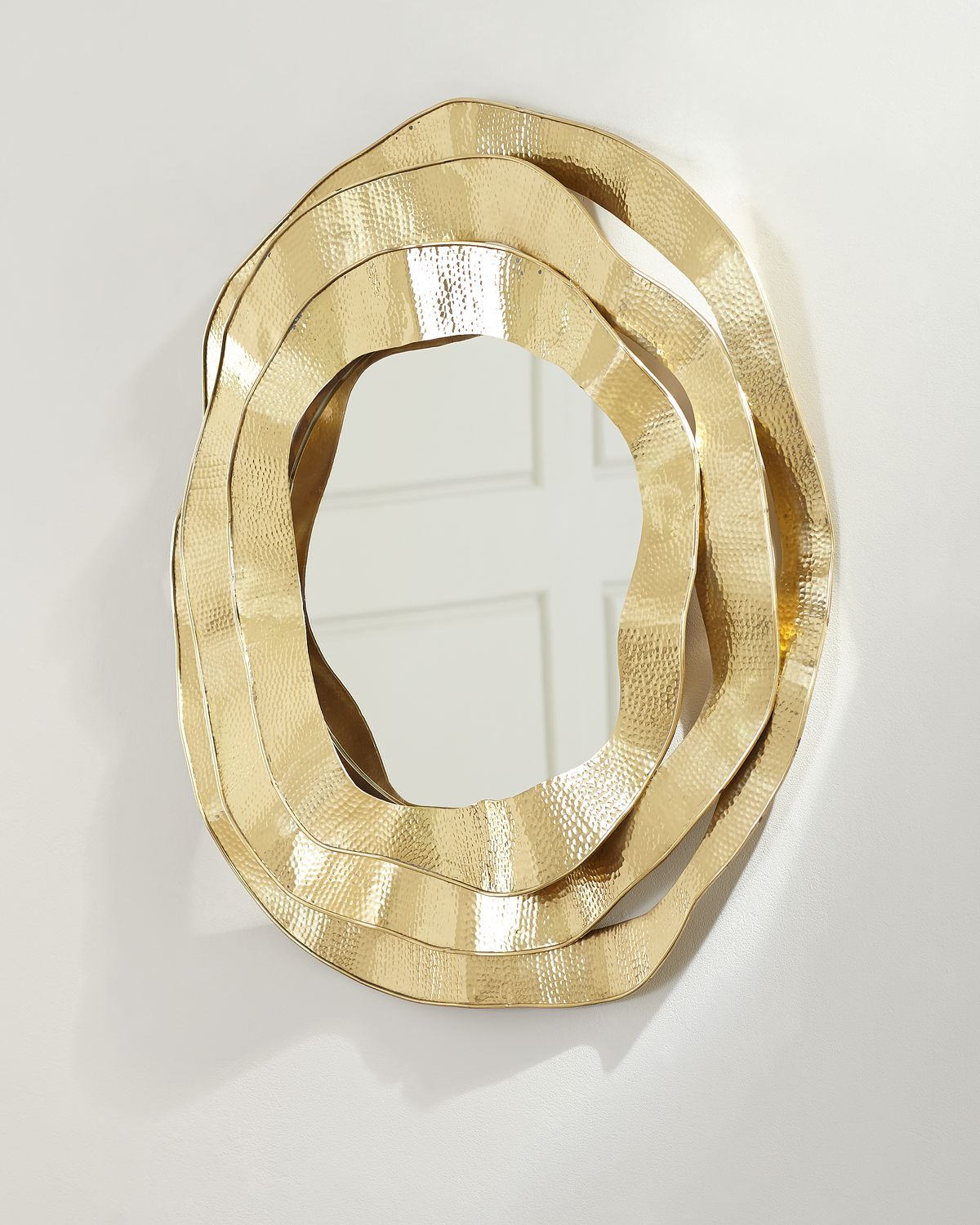 John-Richard Collection Ripple Brass Mirror | Thumbnail 4 John-Richard Collection Ripple Brass Mirror | Thumbnail 4