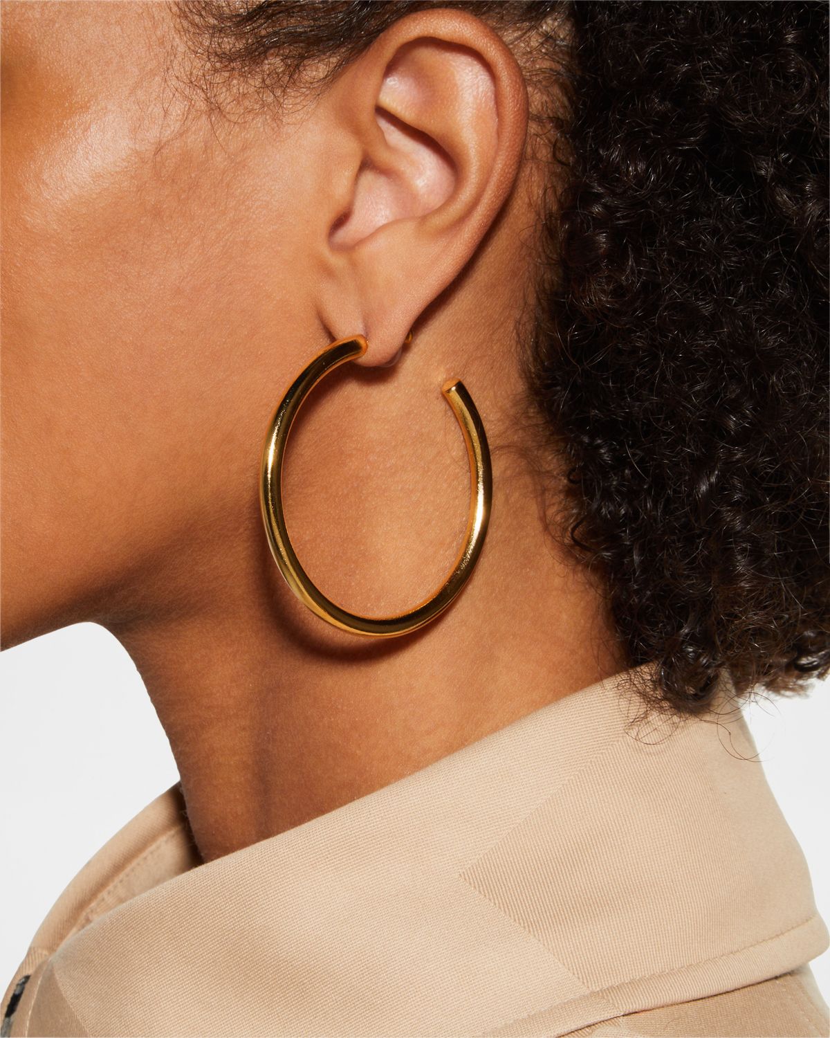 Ben-Amun Large Hoop Earrings