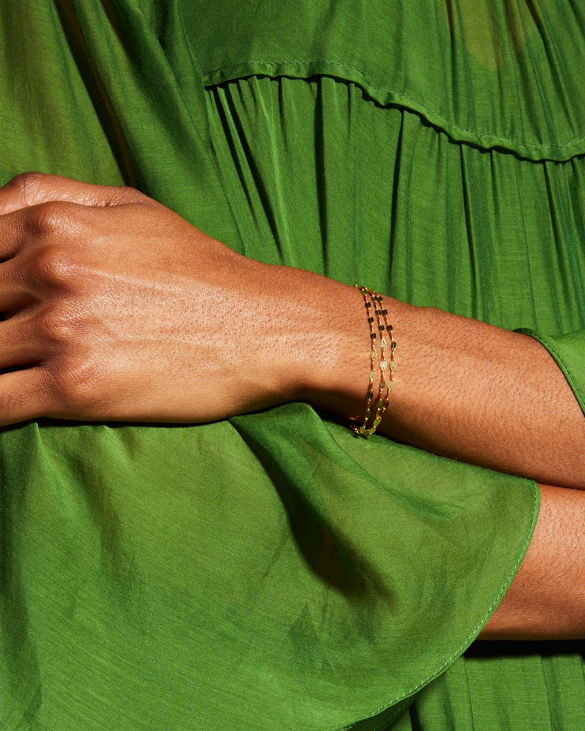 LANA 14K Gold Multi Mega Gloss Blake Chain Bracelet