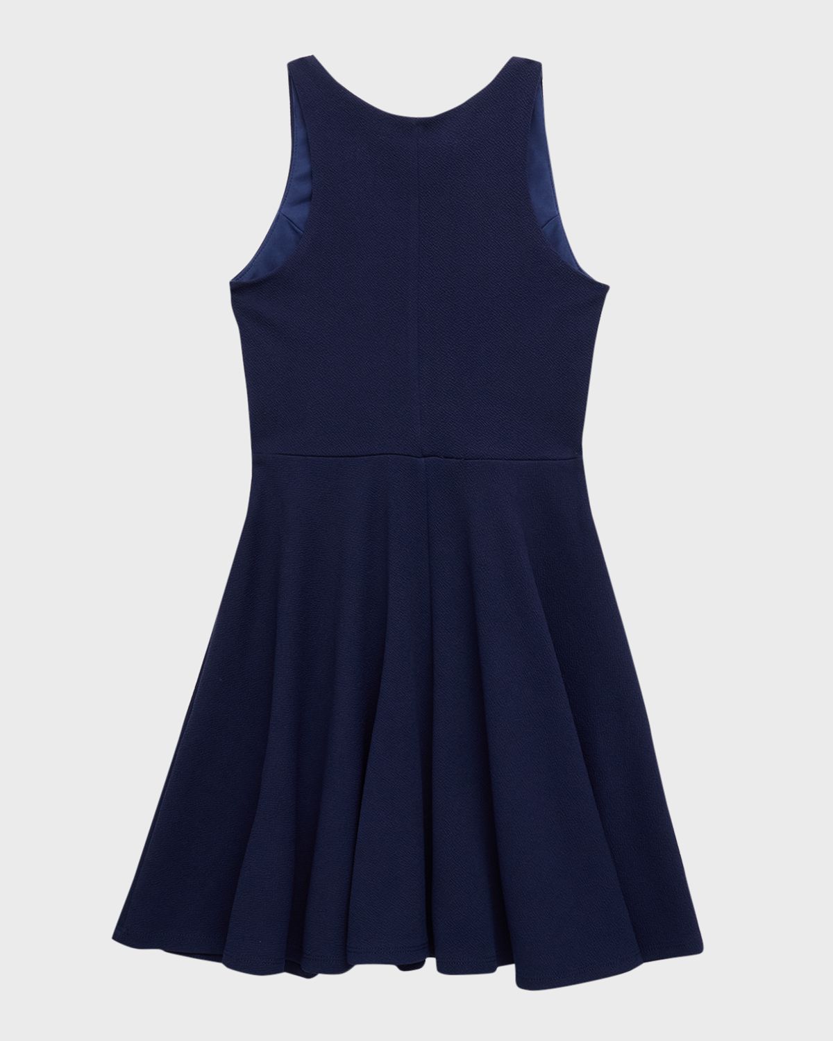 Un Deux Trois Girl 's Textured Racerback Dress, Size -20