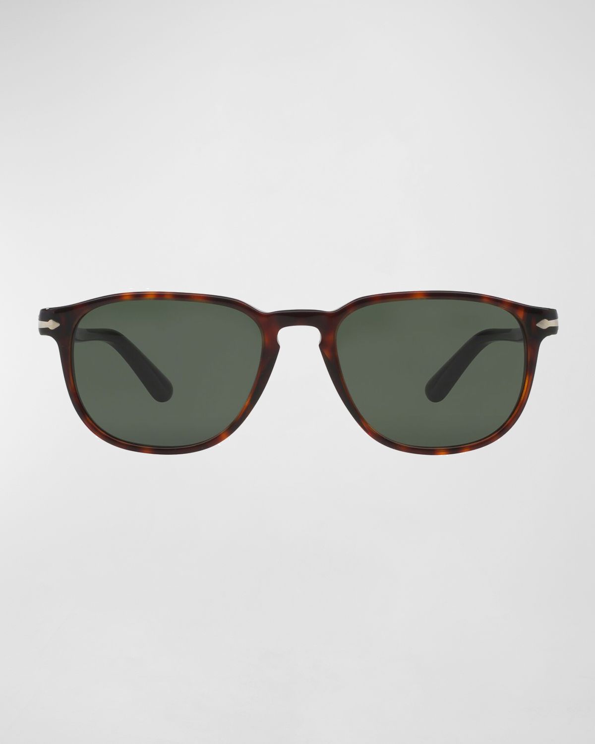 Persol Men 's Square Patterned Acetate Sunglasses