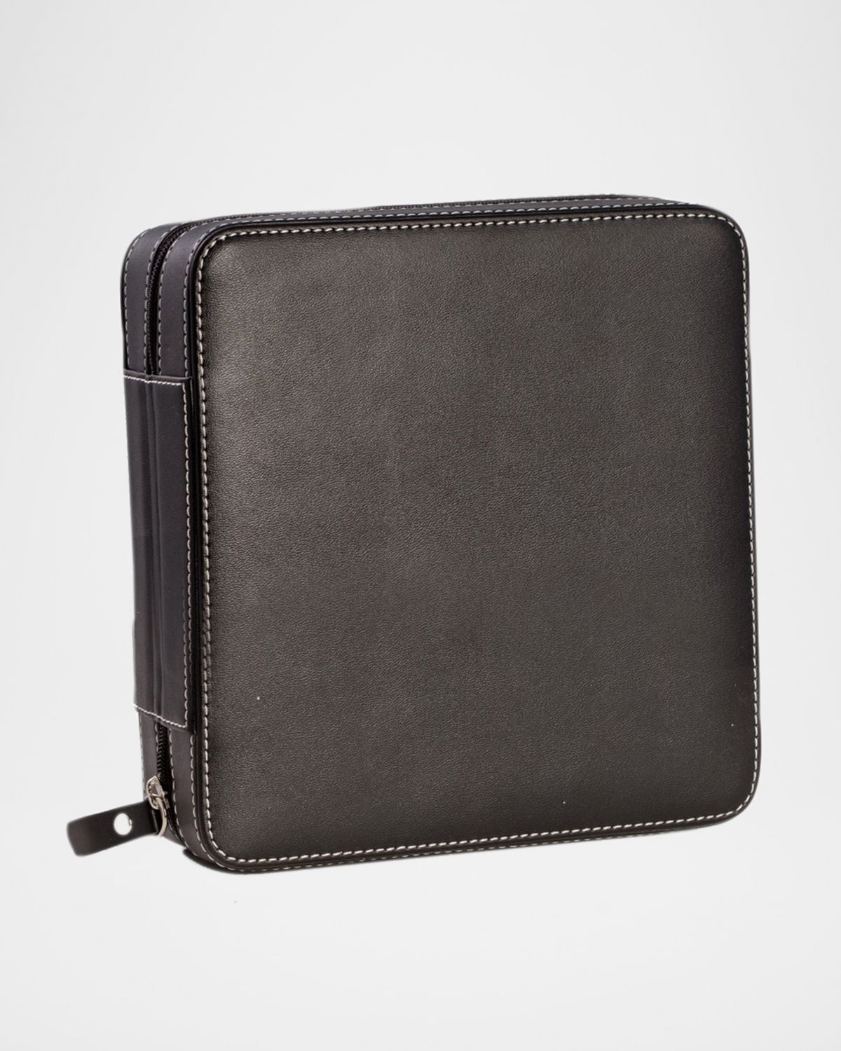 Bey-Berk Men 's 2-Watch/Sunglass Leather Travel Case