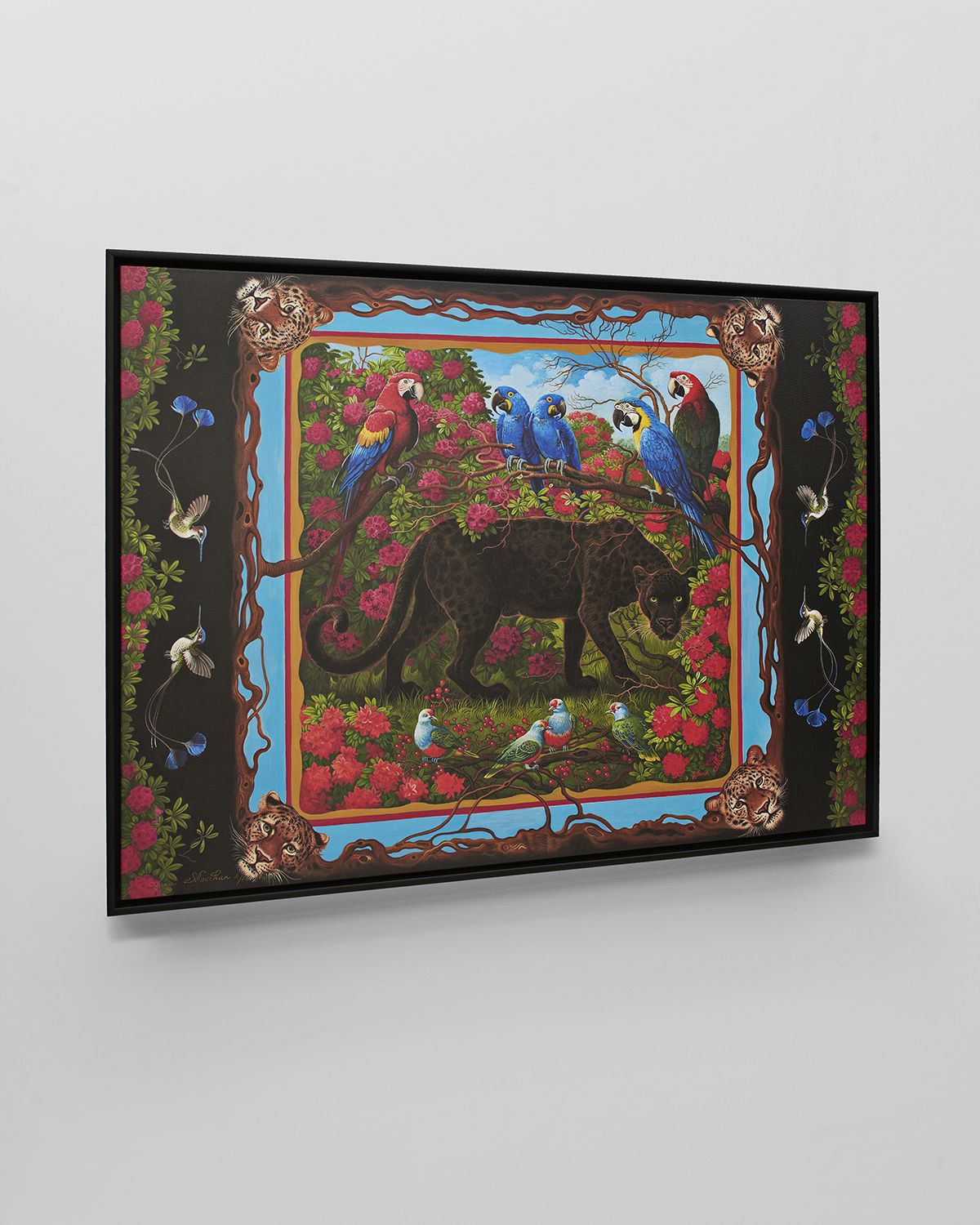 Yana Movchan "Black Panther" Giclee Art