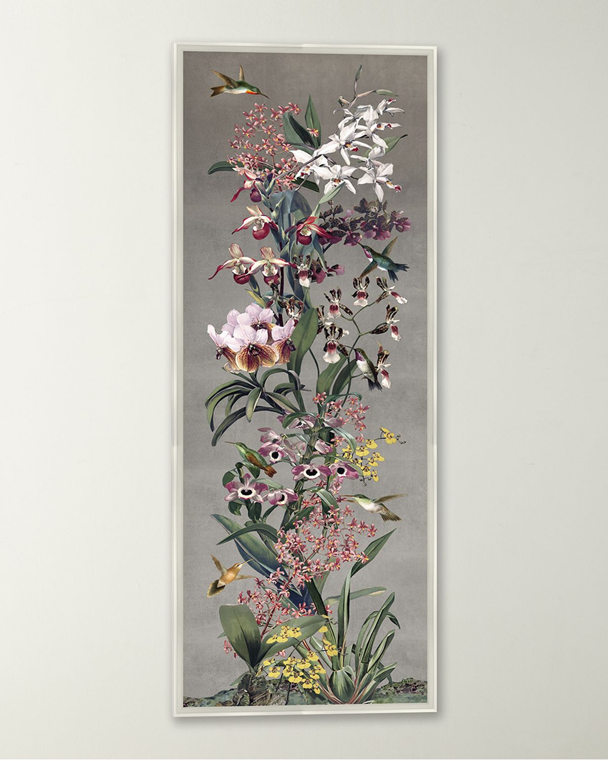 Wendover Art Group "Silver Orchid Panel I" Wall Art | Thumbnail 6 Wendover Art Group "Silver Orchid Panel I" Wall Art | Thumbnail 6