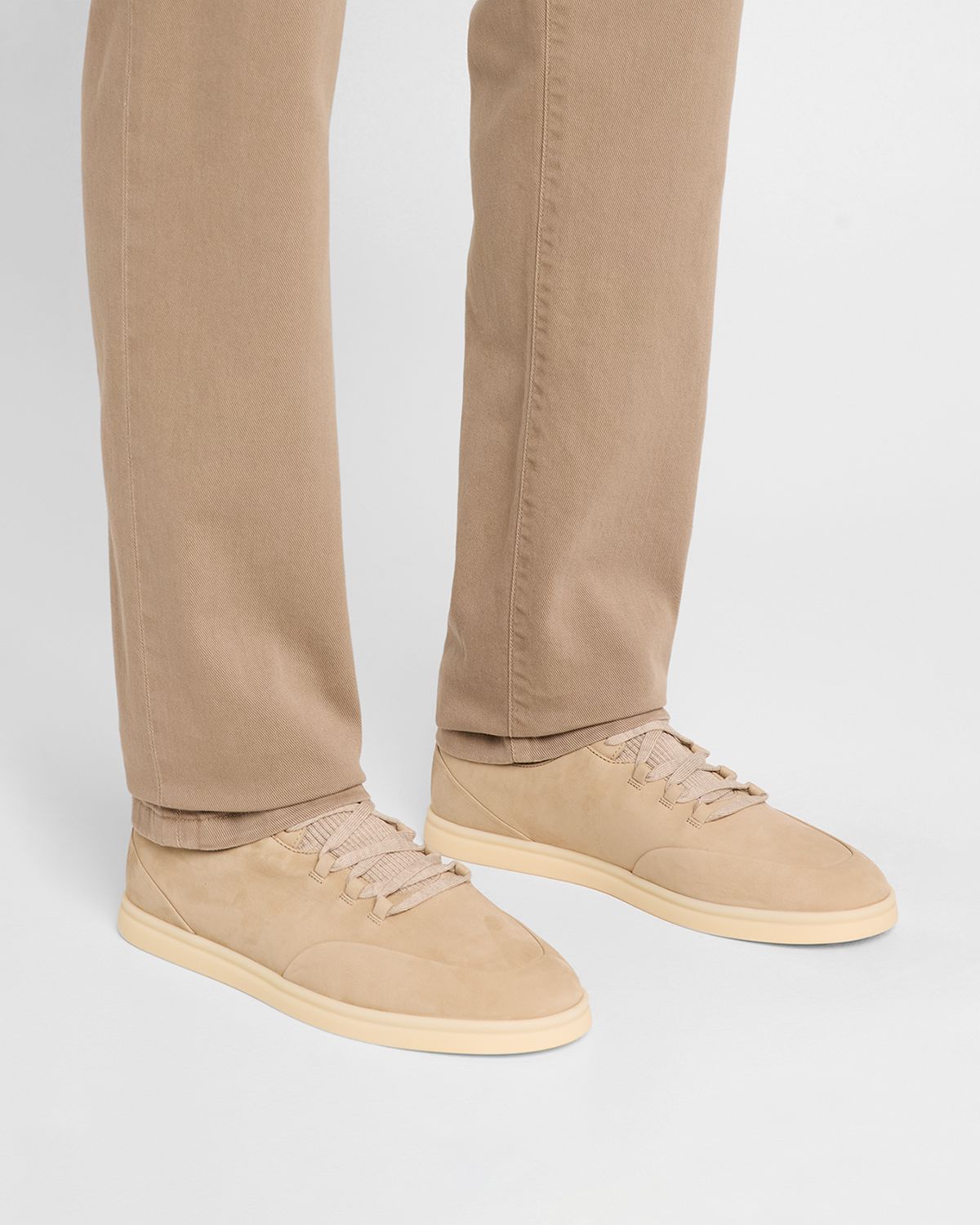 Loro Piana Soho Walk Nubuk Sneakers