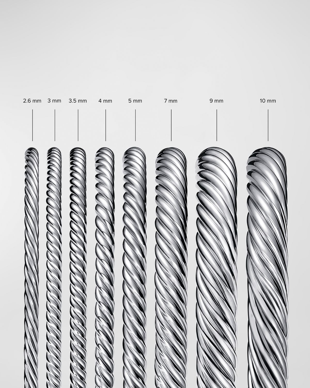 David Yurman Starburst Open Cable Bracelet