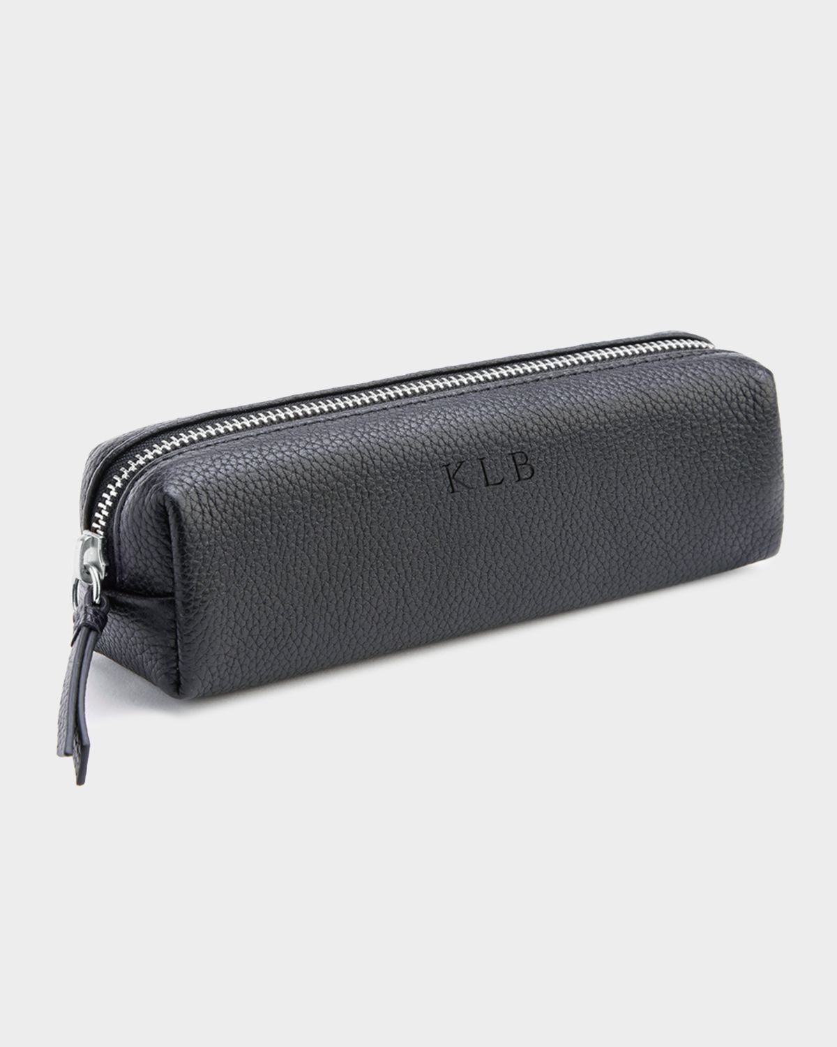 ROYCE New York Pebbled Leather Pencil Case, Personalized | Thumbnail 3 ROYCE New York Pebbled Leather Pencil Case, Personalized | Thumbnail 3