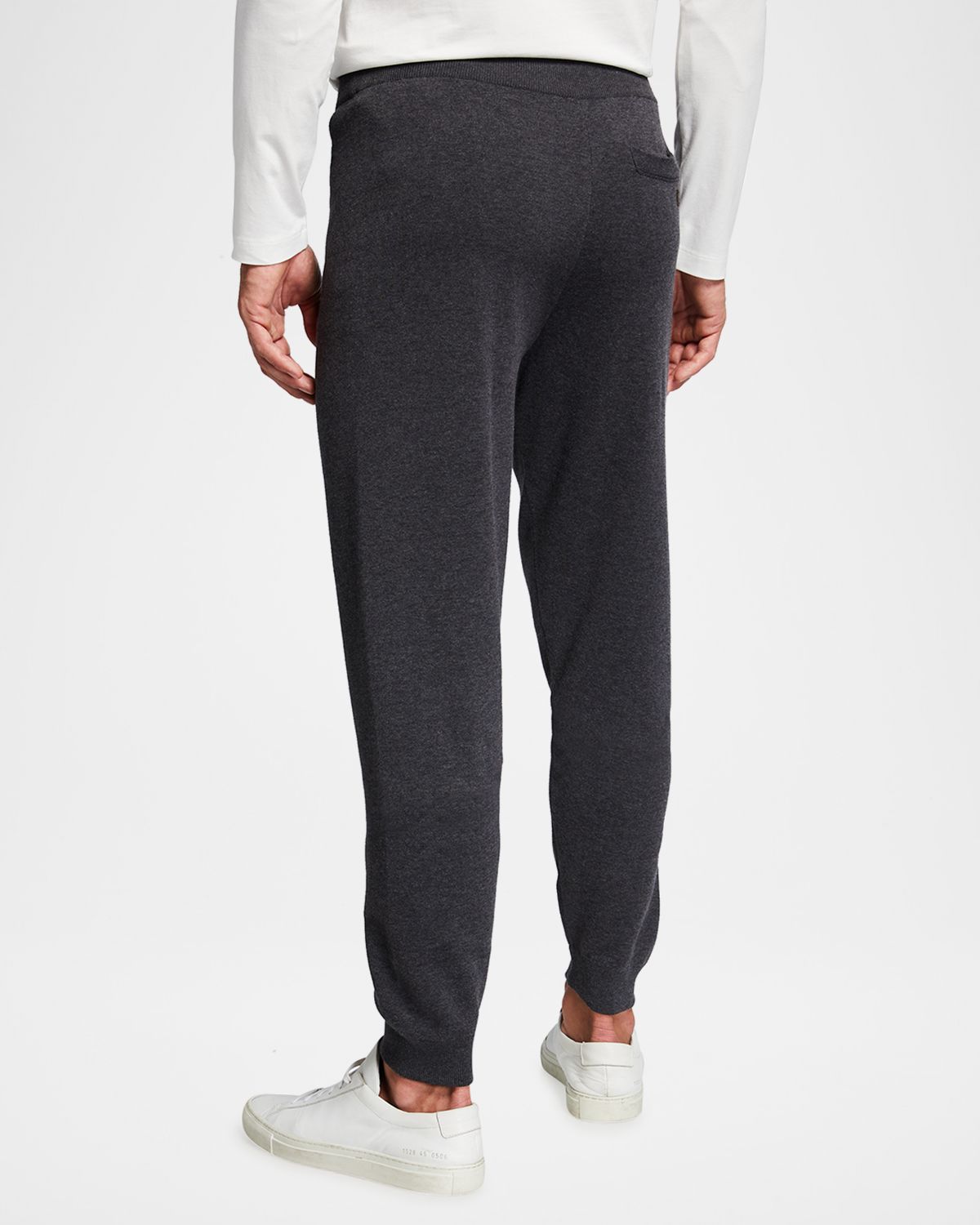 Corneliani Men 's Solid Track Suit Pants