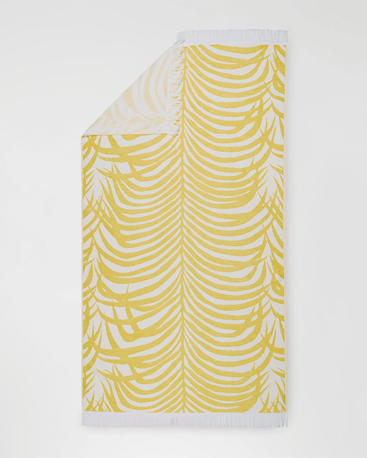 Matouk Schumacher Zebra Palm Beach Towel