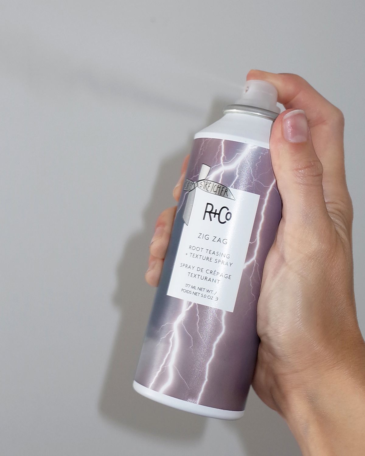 R+Co ZIG ZAG Root Teasing + Texture Spray