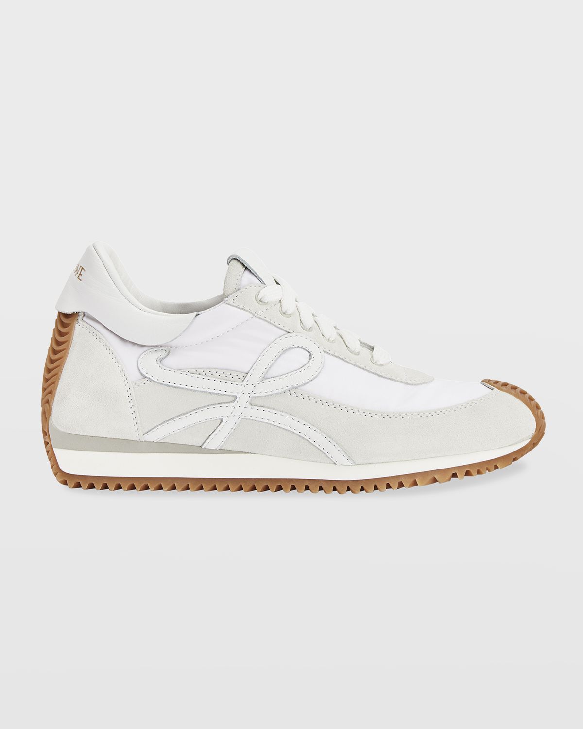 Loewe Flow Runner Suede and Leather Sneakers