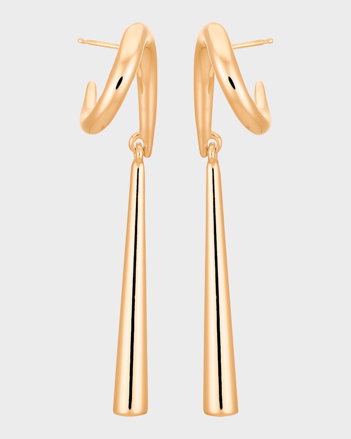 Charlotte Chesnais Punk Pendant Drop Earrings