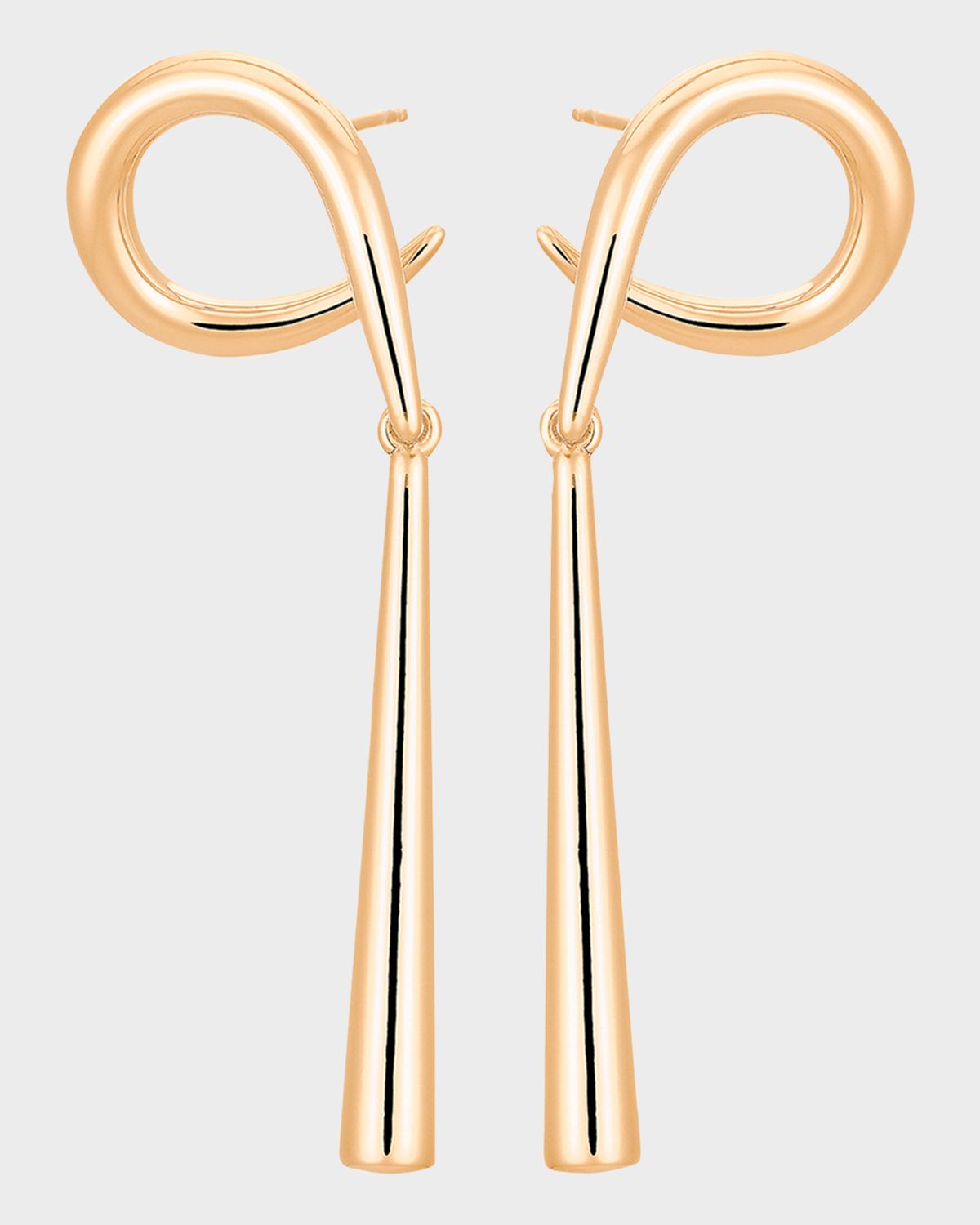Charlotte Chesnais Punk Pendant Drop Earrings