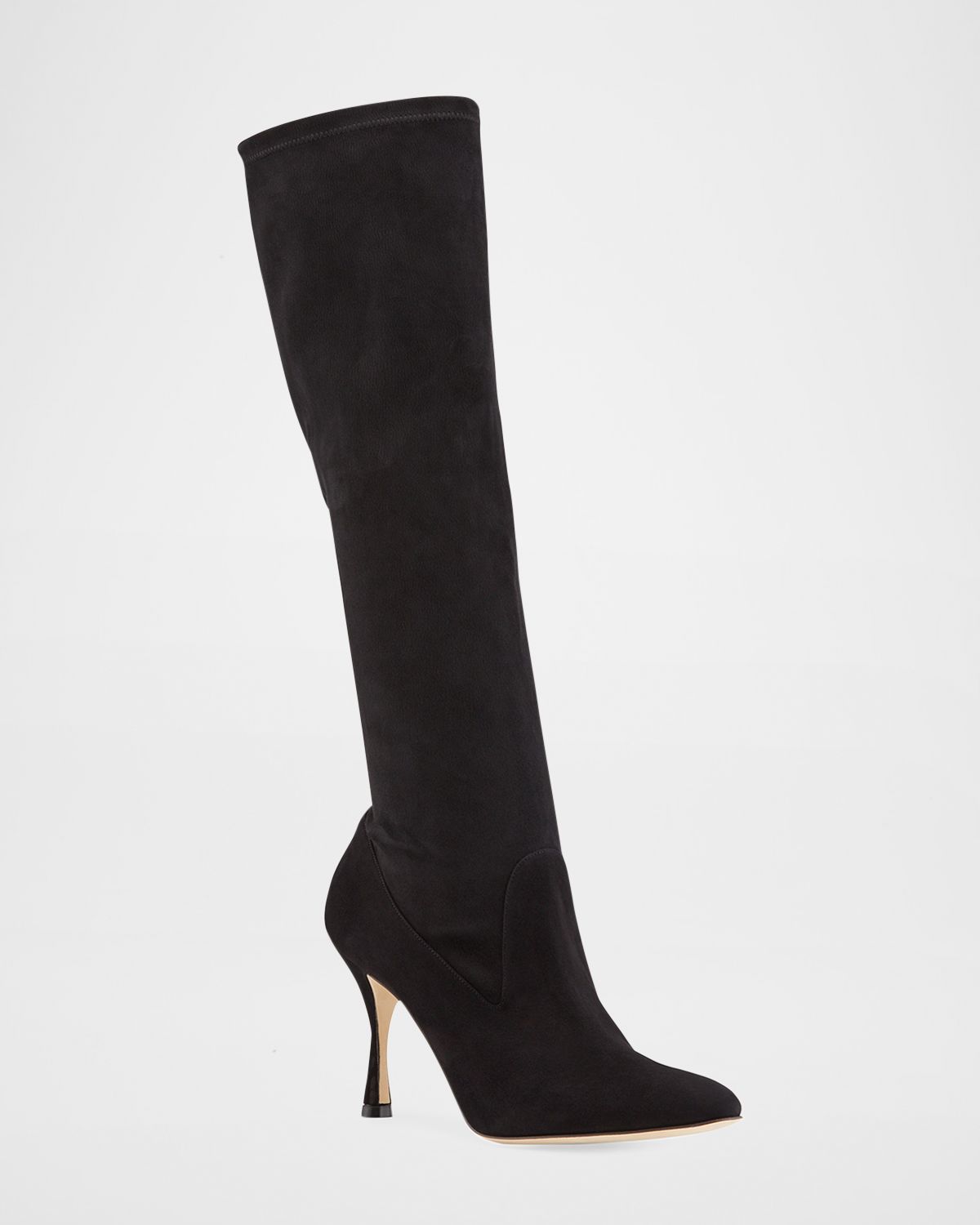 Manolo Blahnik Pamfilo 90mm Suede Knee Boots | Thumbnail 5 Manolo Blahnik Pamfilo 90mm Suede Knee Boots | Thumbnail 5