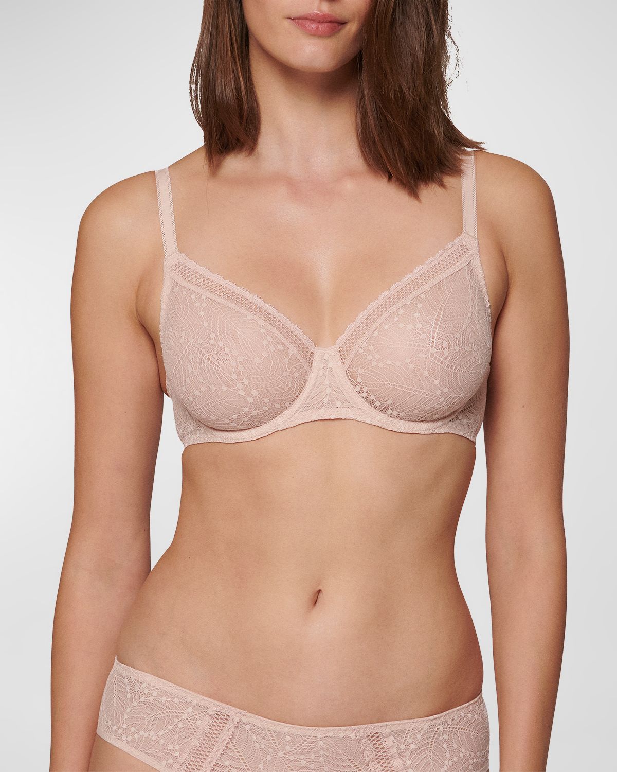 Simone Perele Comete Molded Full Cup Convertible Lace Bra | Thumbnail 5